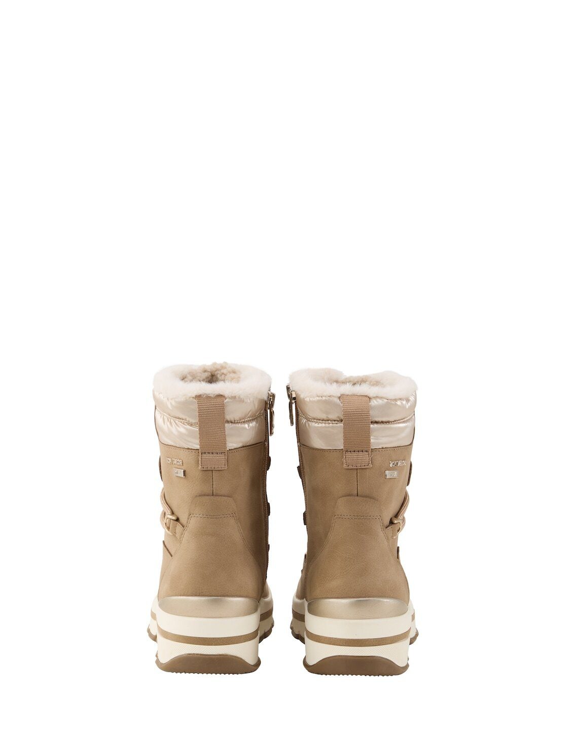TOM TAILOR Shoes Licence Winterboots Wasserfeste Schneestiefel mit Material-Mix