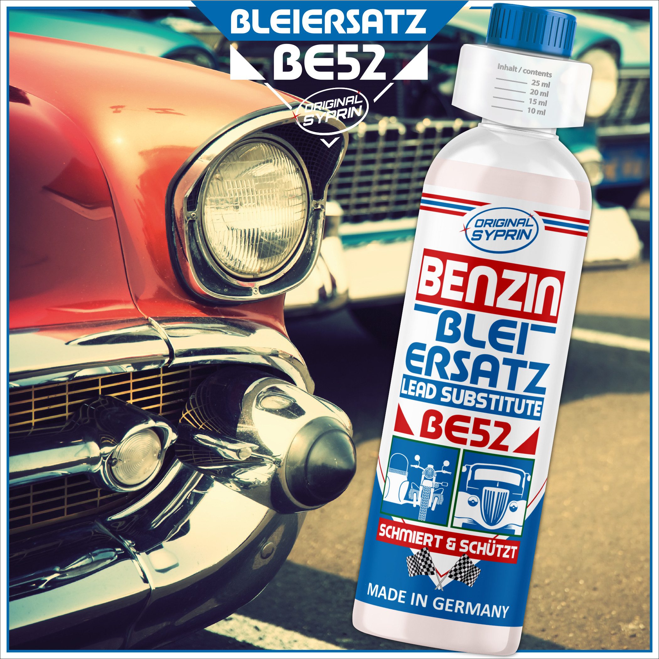 Original Syprin Benzin-Stabilisator Bleiersatz, (Bleiersatz, 1-St)