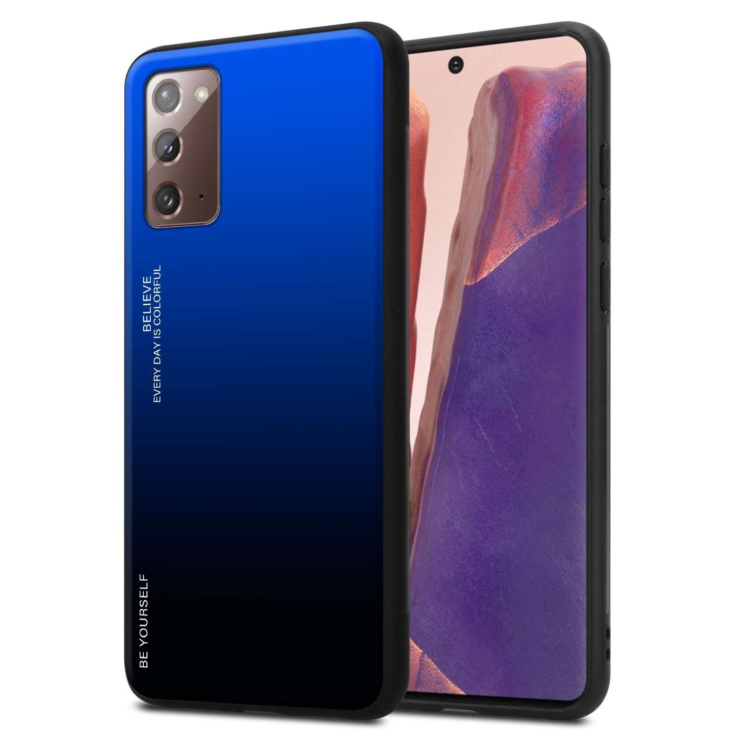 Cadorabo Handyhülle für Samsung Galaxy NOTE 20 Hülle Samsung Galaxy NOTE 20, Robustes Hard Case - Handy Schutzhülle - Hülle - Back Cover Bumper