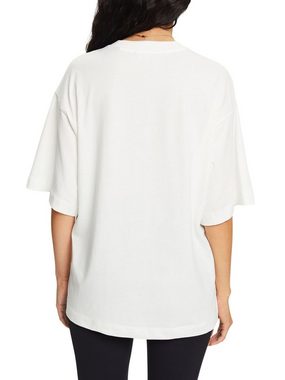 edc by Esprit T-Shirt Oversized T-Shirt aus Baumwolle (1-tlg)
