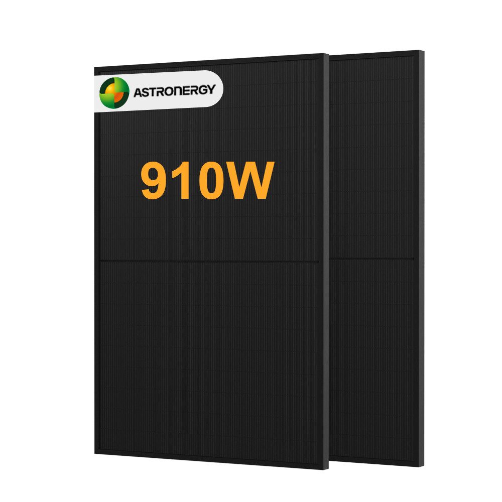 POWERNESS Solarmodul Astronergy N7s 455W Full Black Bifaziales Glas-Glas Solarmodul, 455 W, (2-St., mit n-Type TOPCon), Stecksystem: MC4-EVO2A standardmäßig, HCB40 optional