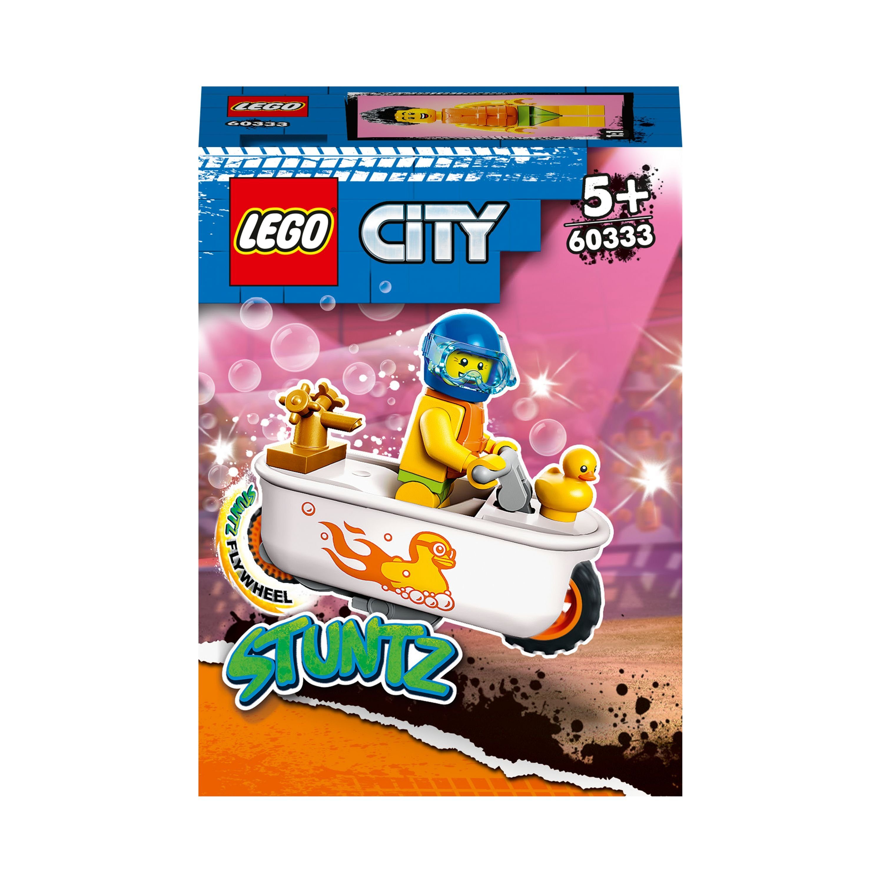 LEGO® LEGO Badewannen-Stuntbike Konstruktionsspielsteine