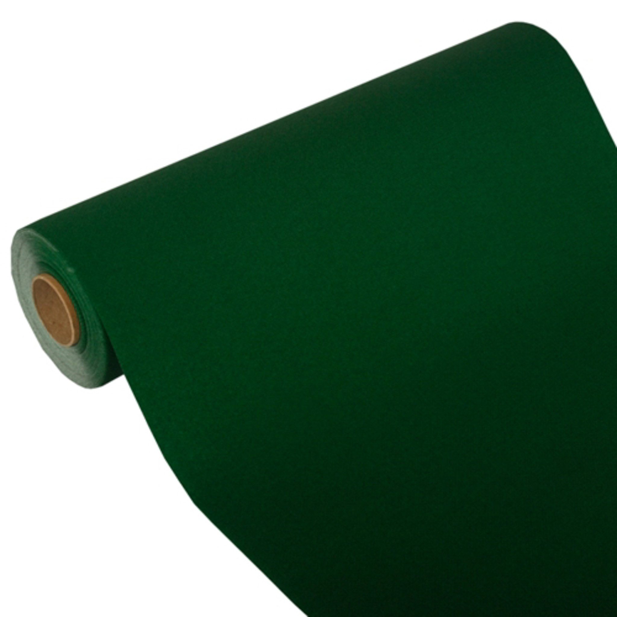 PAPSTAR Tischdecke, Tischläufer stoffähnlich 40cm x 24m Rolle Royal Collection Dunkelgrün