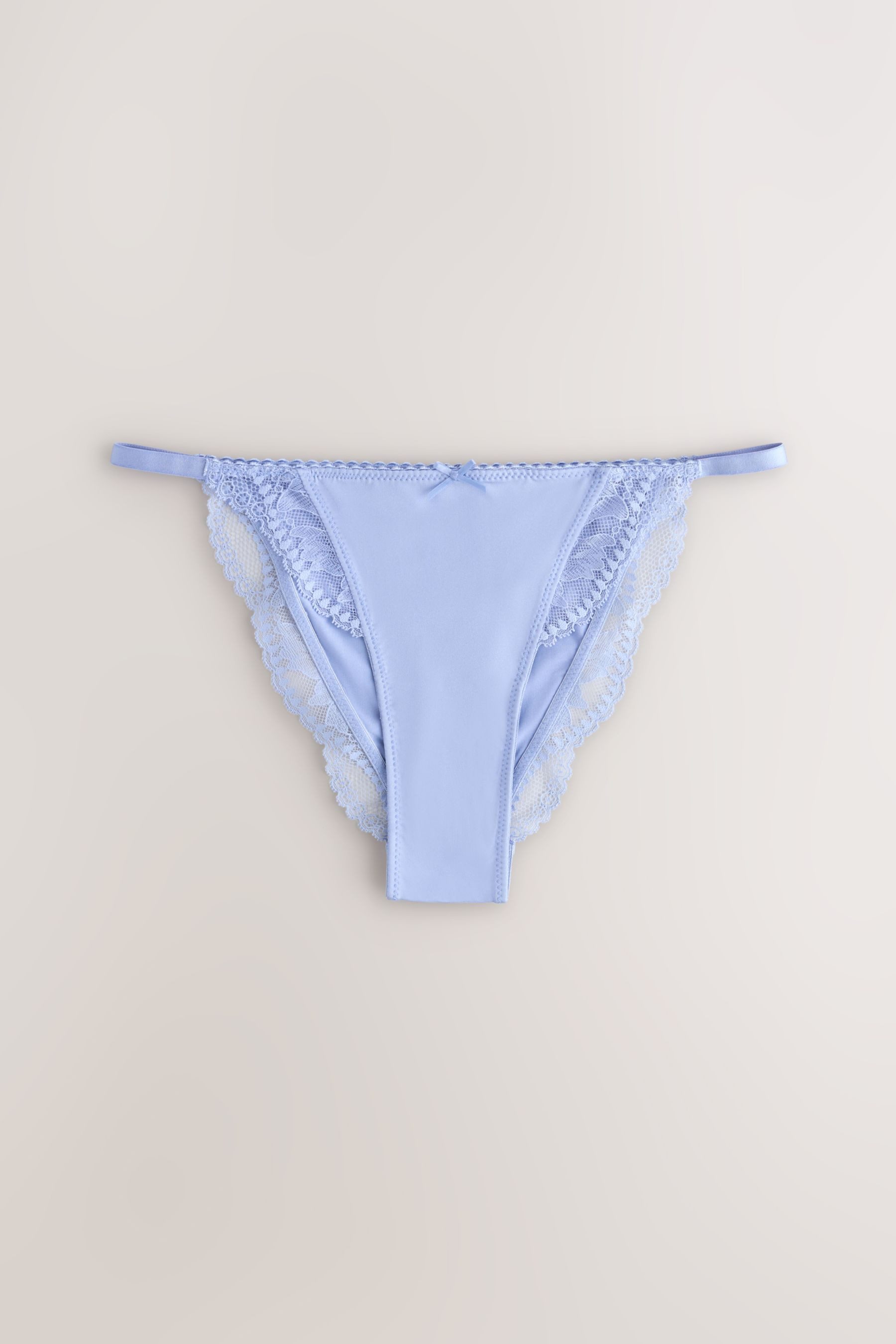 Next Tanga Mikrofaser-Slips mit Spitze im 3er-Pack, Tanga (3-St)