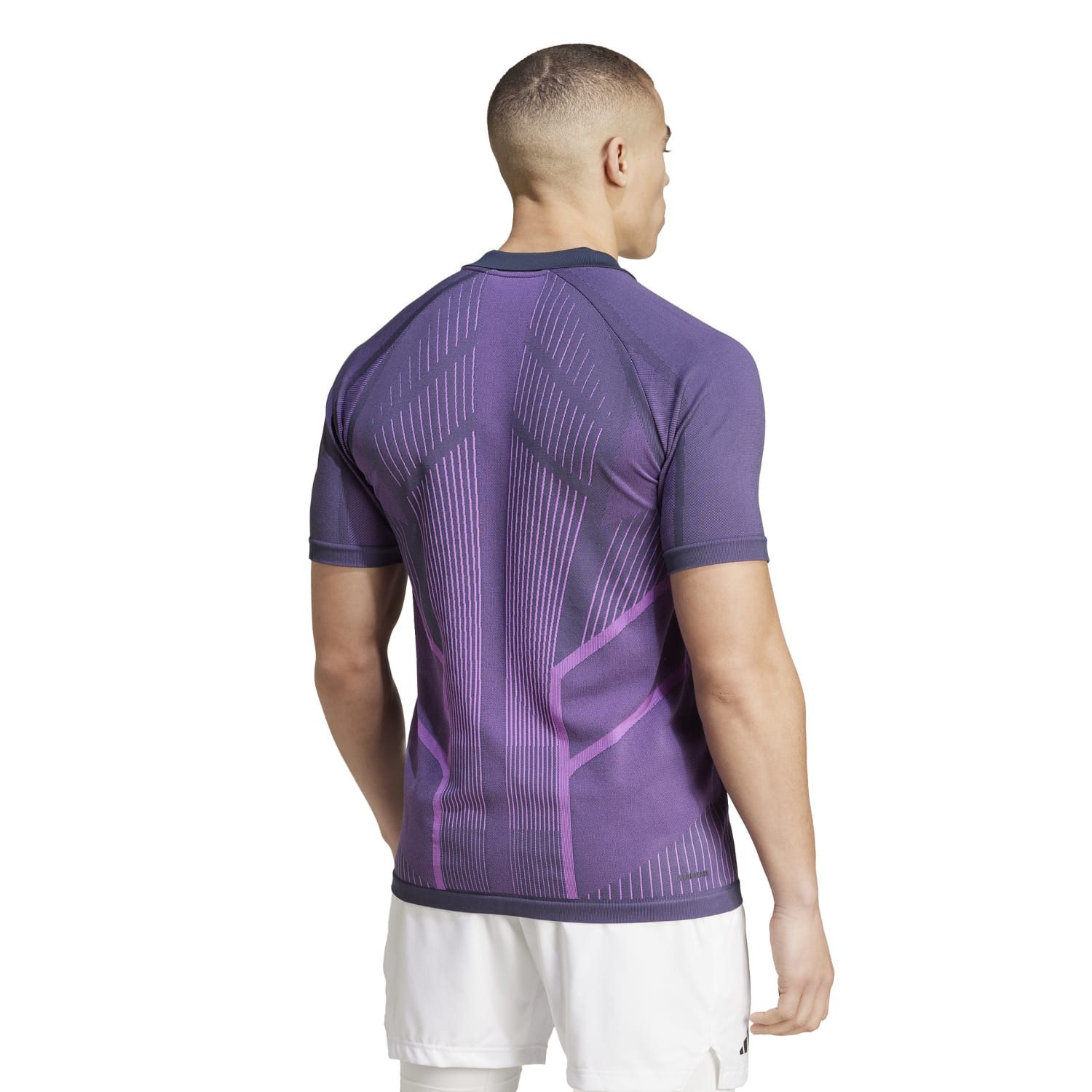 adidas Performance Poloshirt Pro Seamless AEROREADY FreeLift violett Herren günstig online kaufen