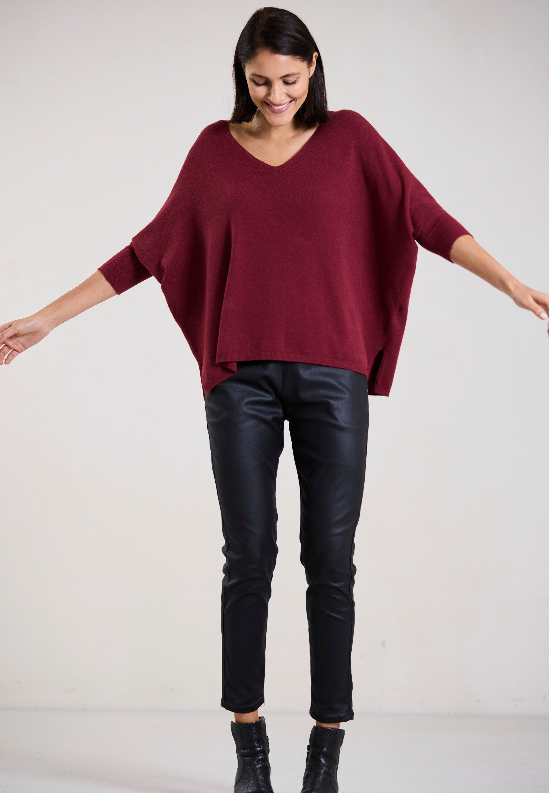 Andijamo-Fashion Strickpullover SASSY CLASSY Feinstrick, weicher günstig online kaufen