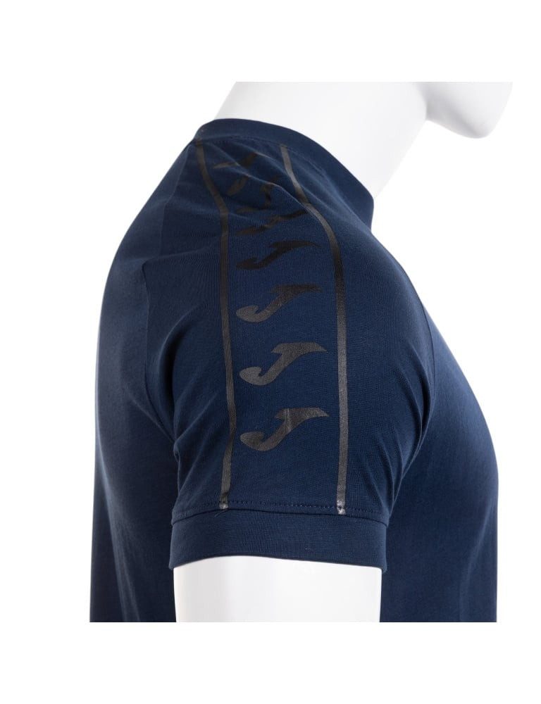 Joma T-Shirt Heroic (100% Baumwolle, atmungsaktiv) dunkelblau Herren