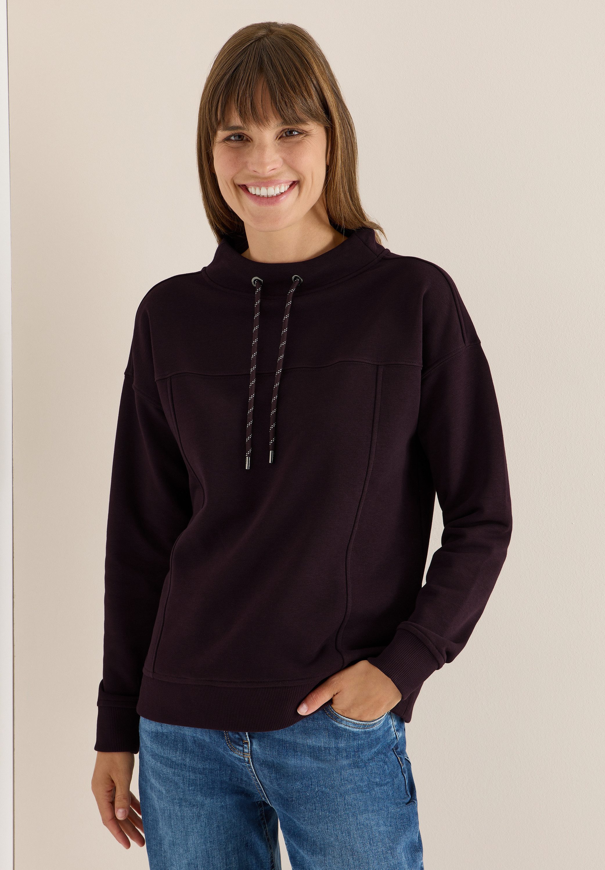 CECIL Sweatshirt mit Stehkragen günstig online kaufen