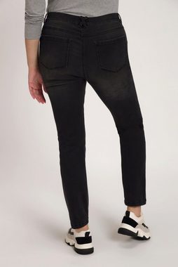 Ulla Popken Regular-fit-Jeans Jeans Sammy schmales Bein Stretcheinsätze