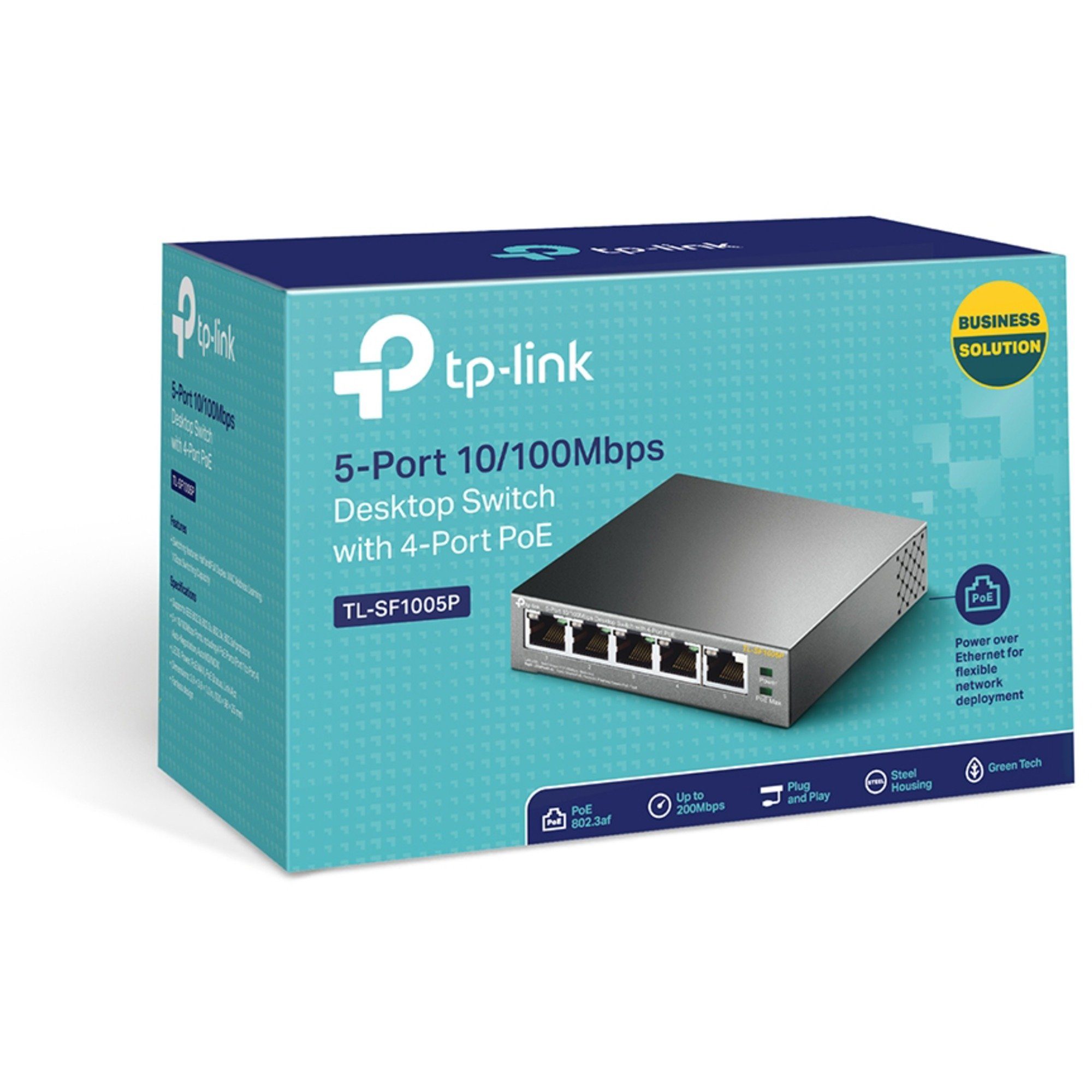 TP-Link Switch TL-SF1005P, Netzwerk-Switch TP-Link
