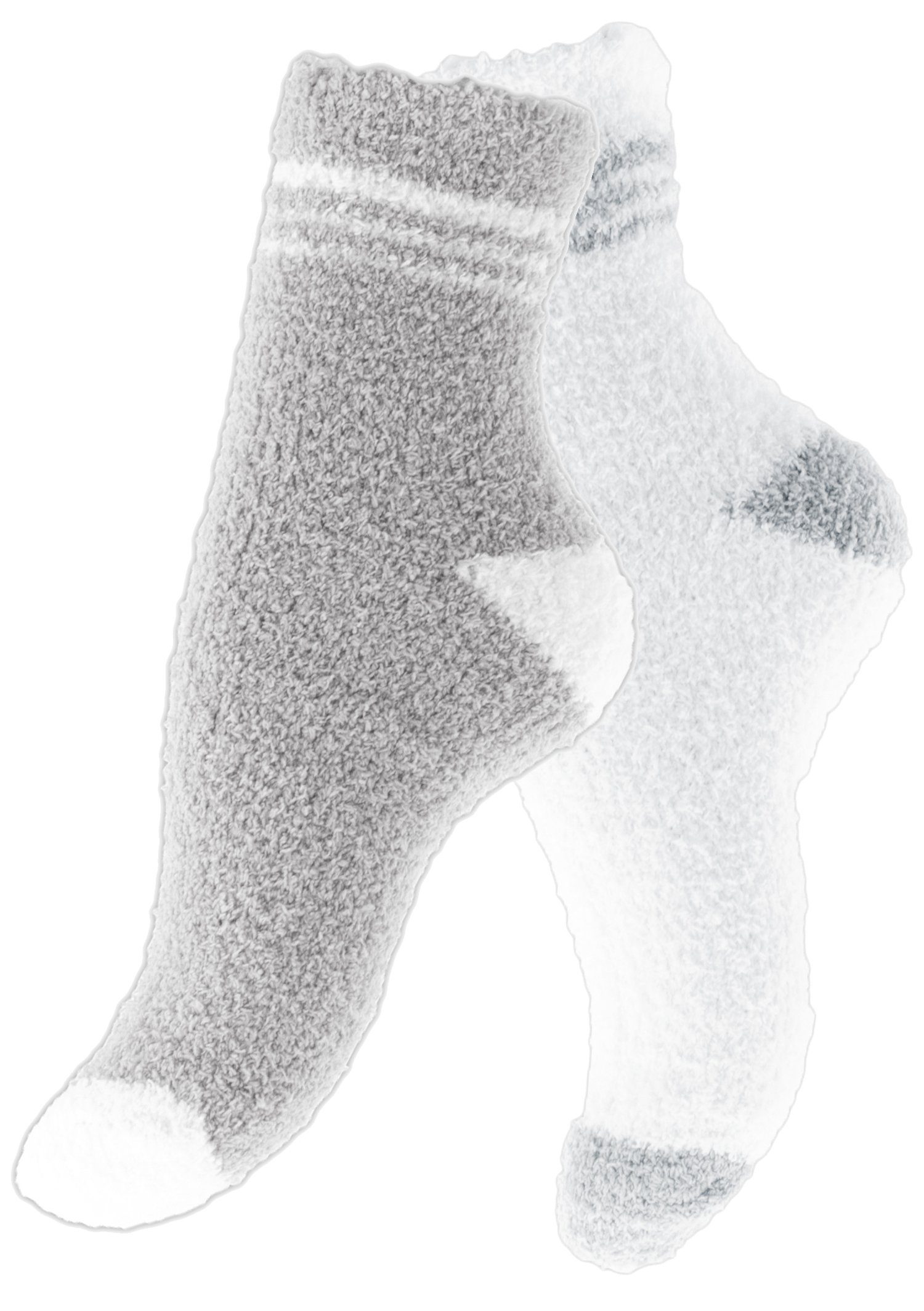 Yenita® Socken (4-Paar) Weich und flauschig