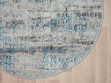 Teppich My Look 2, Myflair Möbel & Accessoires, rund, Höhe: 8 mm, Kurzflor, Ethno-Design, besonders weich durch Microfaser