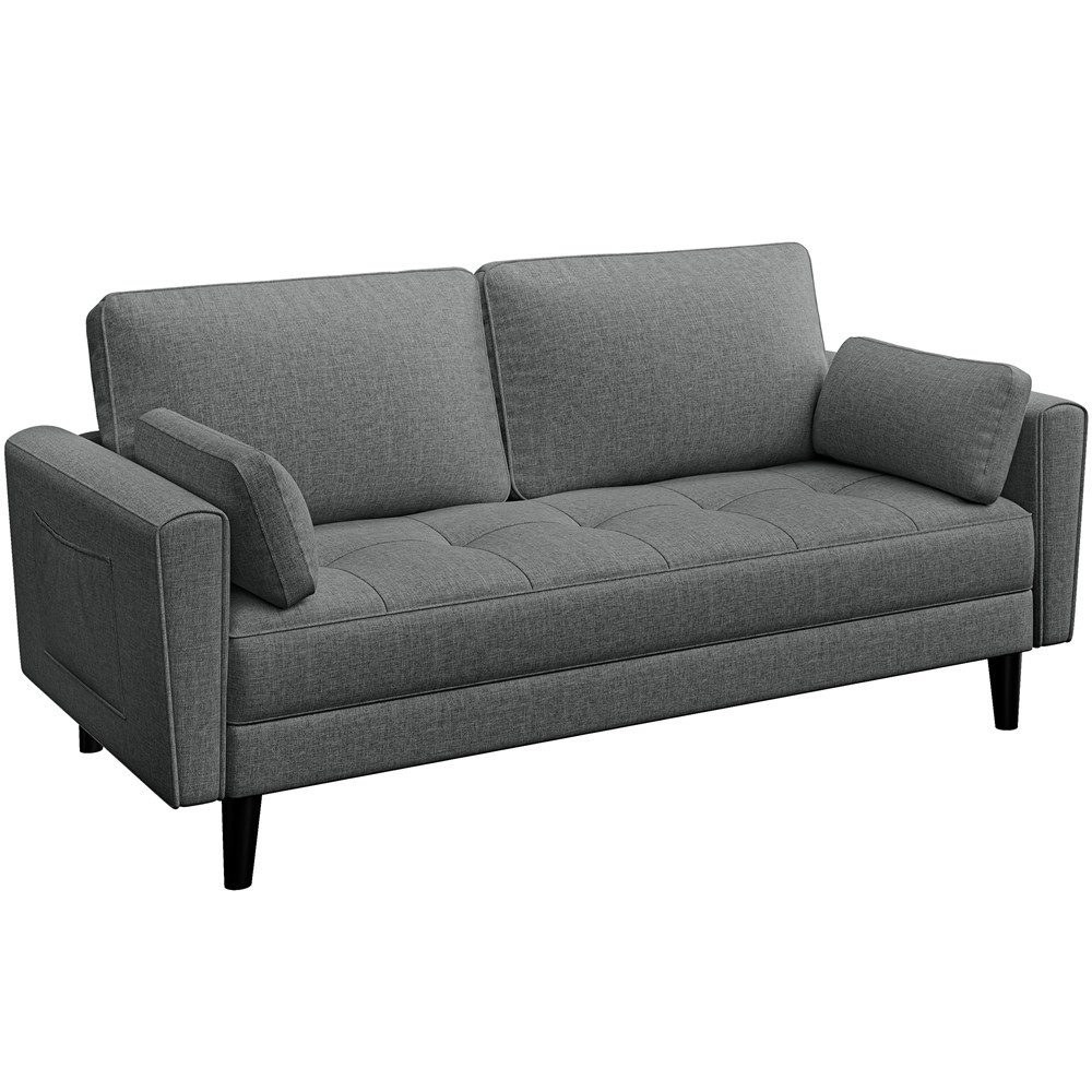 Yaheetech Sofa, 2 Sitzer Loungesofa mit günstig online kaufen