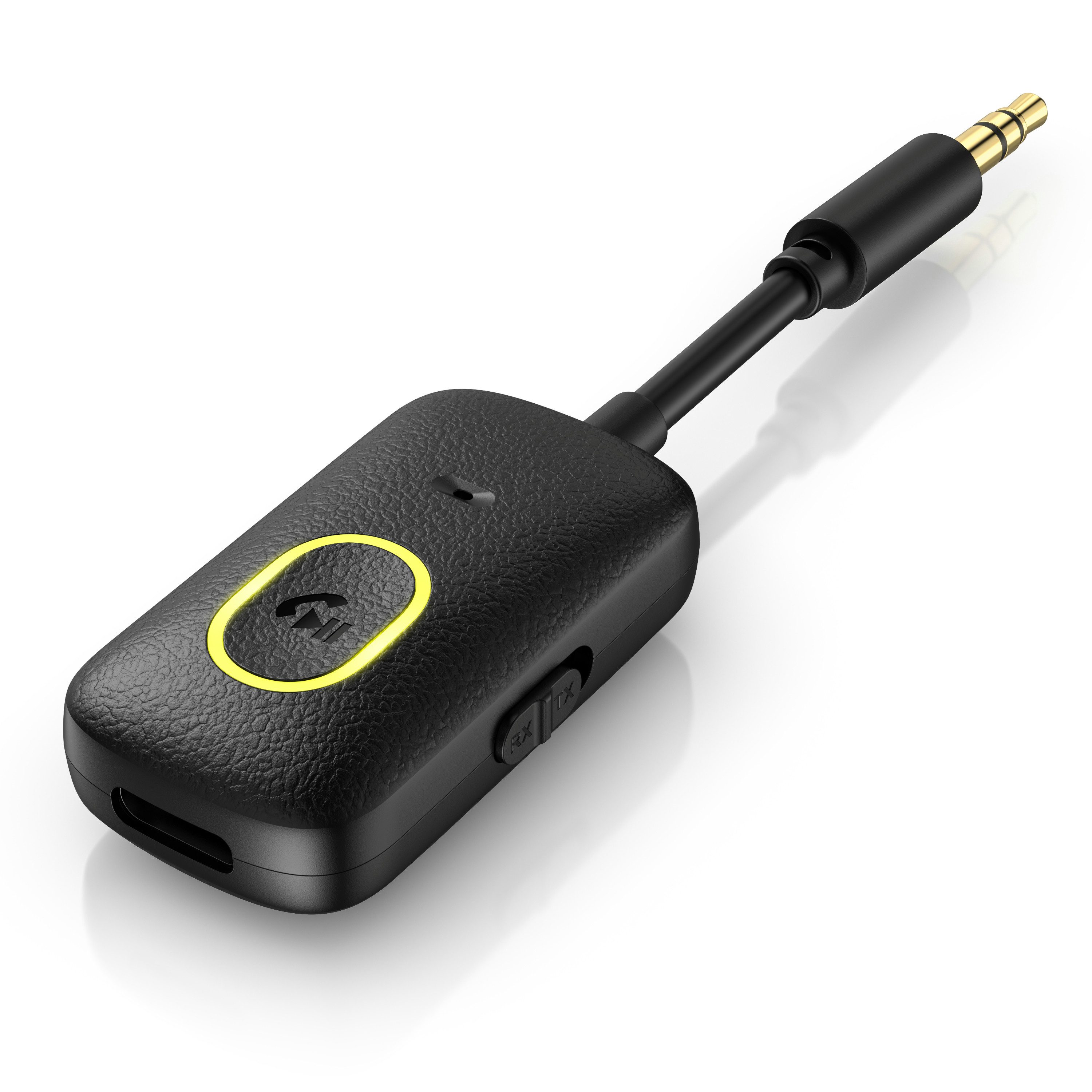 CSL AUX 2in1 Sender & Empfänger BT 5.4 für Auto & HiFi Bluetooth-Adapter 3,5-mm-Klinke, TX/RX-Umschalter, Freisprechen, Auto-Connect, Akku 150 mAh von Csl