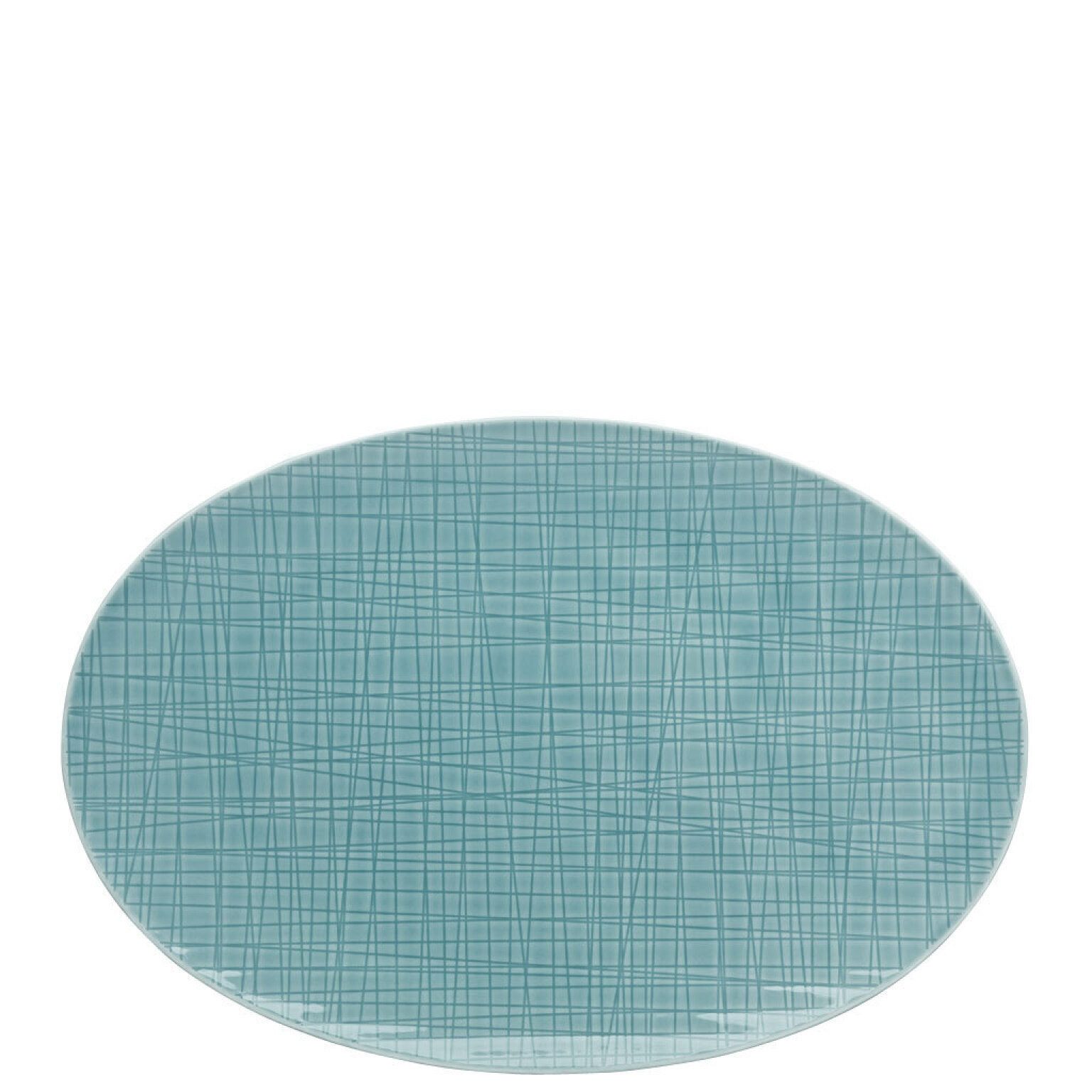Rosenthal Servierplatte Rosenthal Mesh Platte, Porzellan