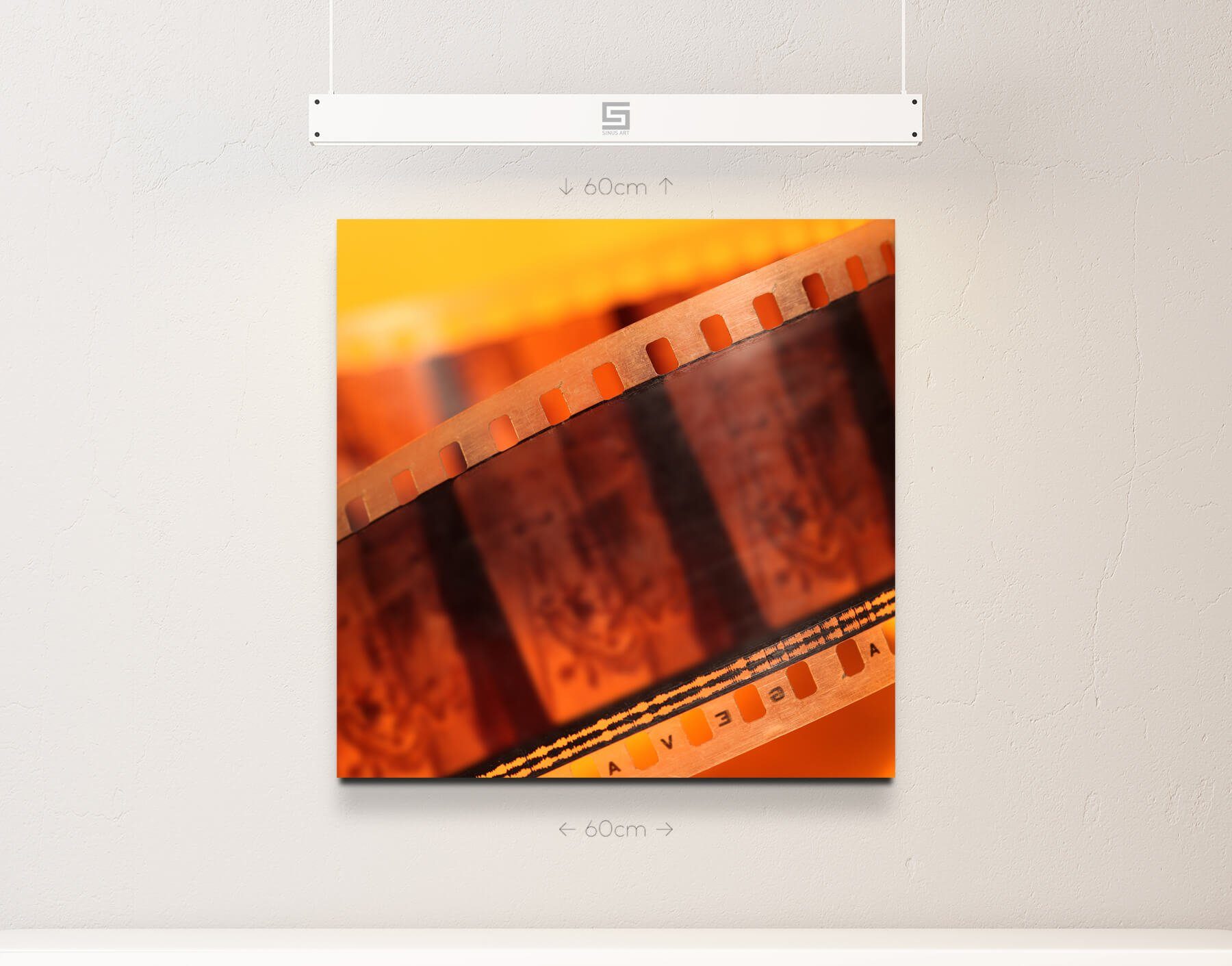 Sinus Art Leinwandbild Retro  Filmstreifen günstig online kaufen