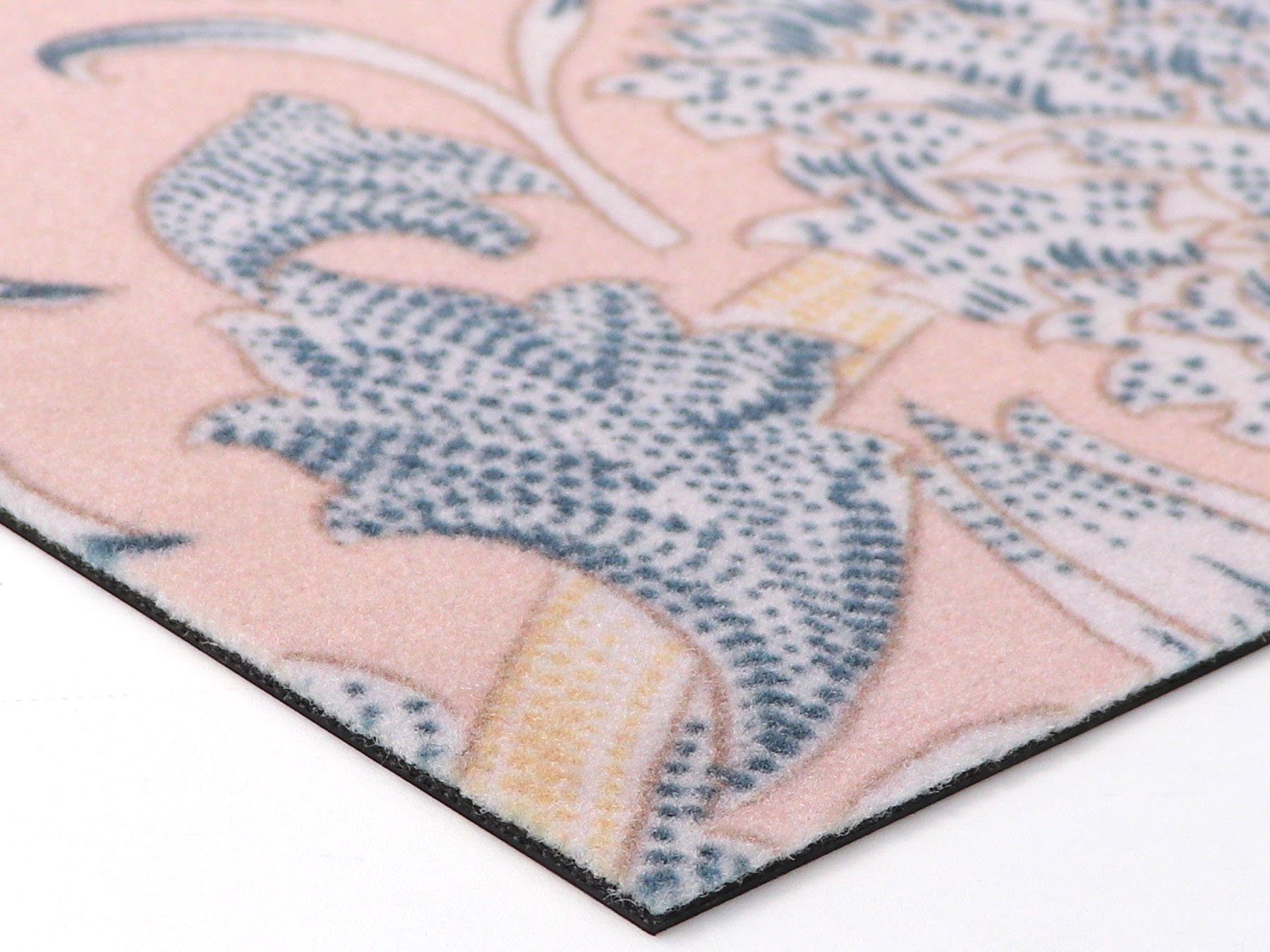 Primaflor-Ideen in Textil Küchenläufer FLOWERS, Made in Belgium, rechteckig, Höhe: 6,5 mm, Motiv Blumen, rutschhemmend, waschbar, Küche