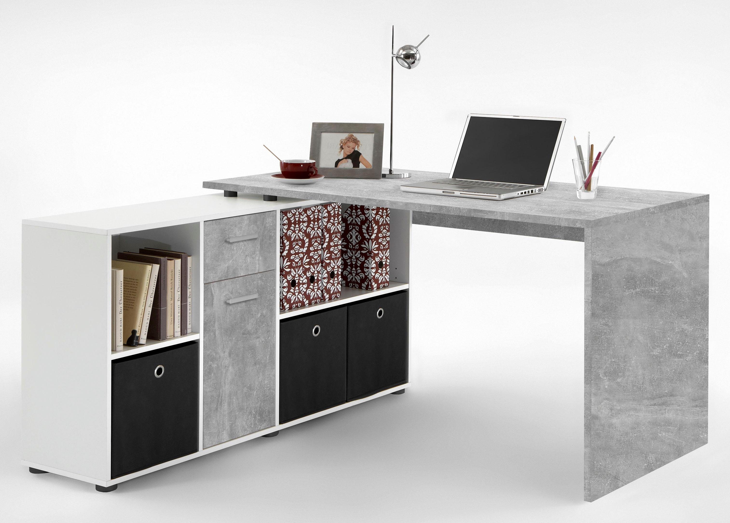 FMD Eckschreibtisch Lex, Schreibtisch / Sideboard, günstig online kaufen