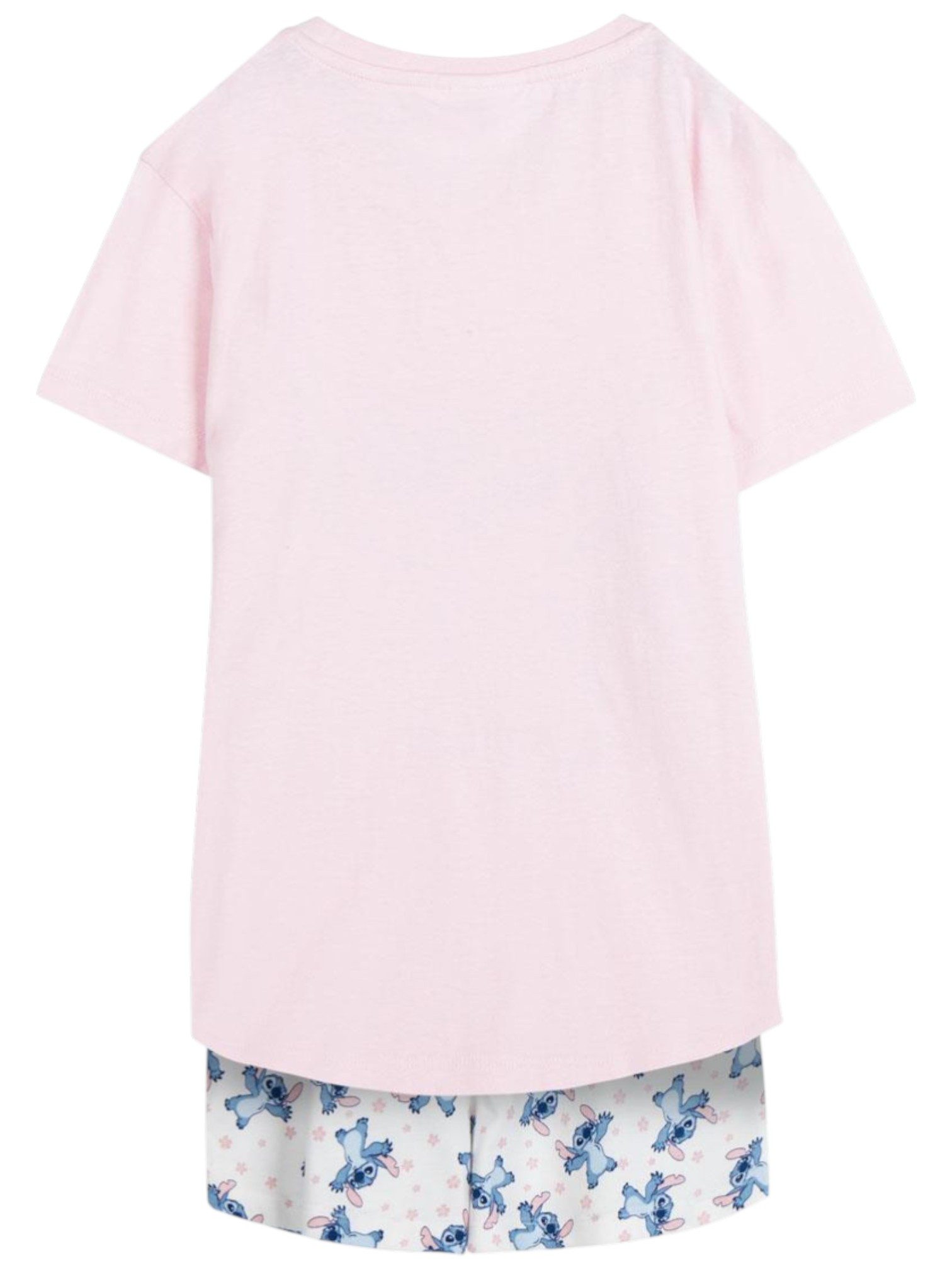 Cerdá Schlafanzug Disney Stitch (2 tlg) Pyjama Set kurz - Kinder Shorty Gr. 116 - 158 cm