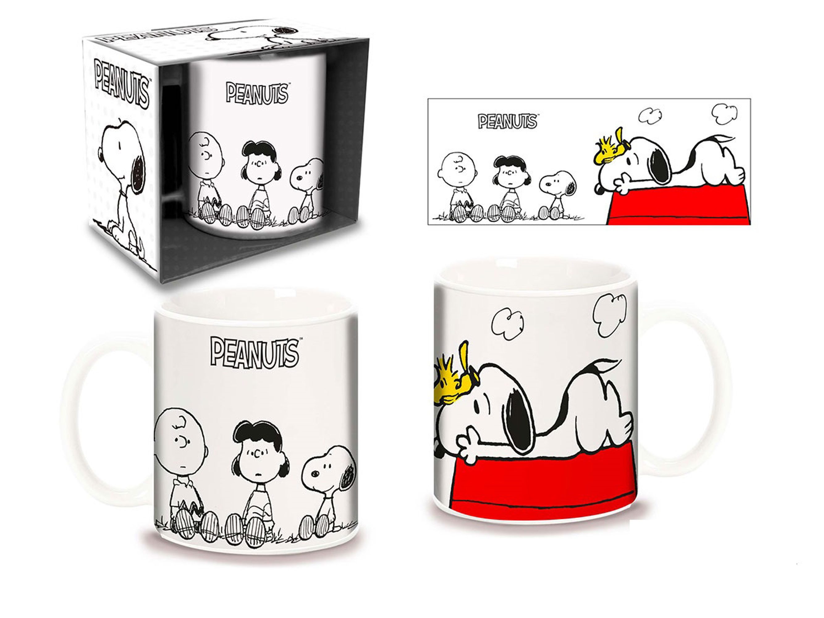 Tasse Peanuts - Lizenz Tassen - Snoopy