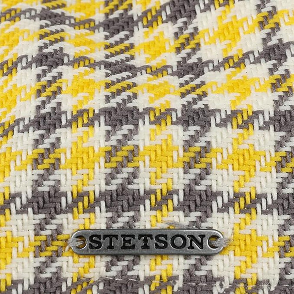 Stetson Flat Cap Texas Check Bolcott