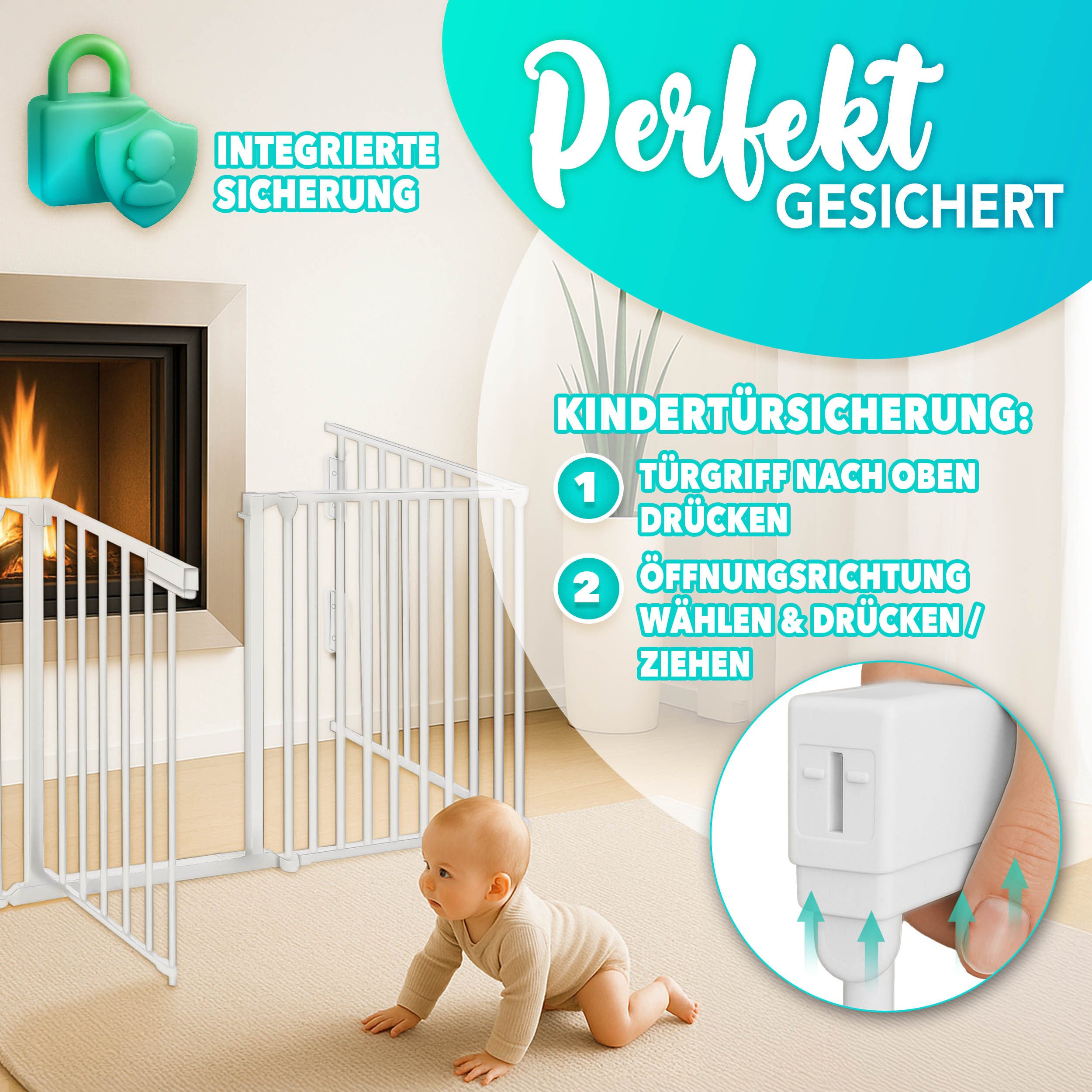 KIDUKU Ofenschutzgitter