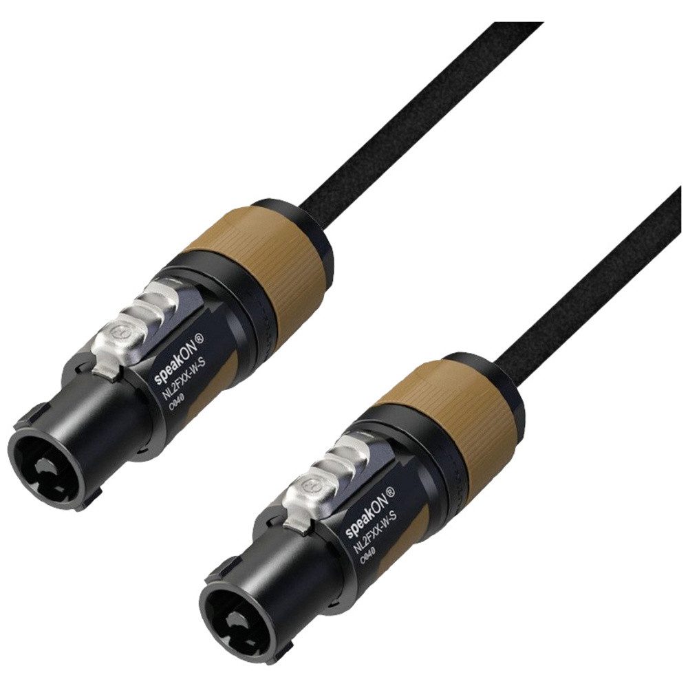 Adam Hall Adam Hall 5 STAR S215 SS 1000 Lautsprecher Verbindungskabel [1x NL2FX- Audio-Kabel, (1000.00 cm)