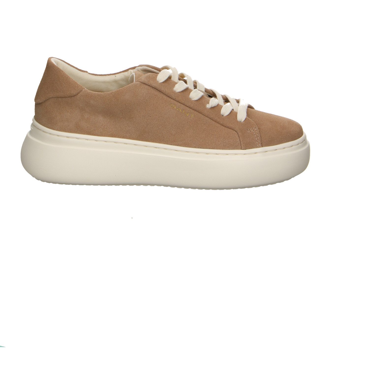 Gant Gant Jennise Velour Schnürschuhe beige Schnürschuh