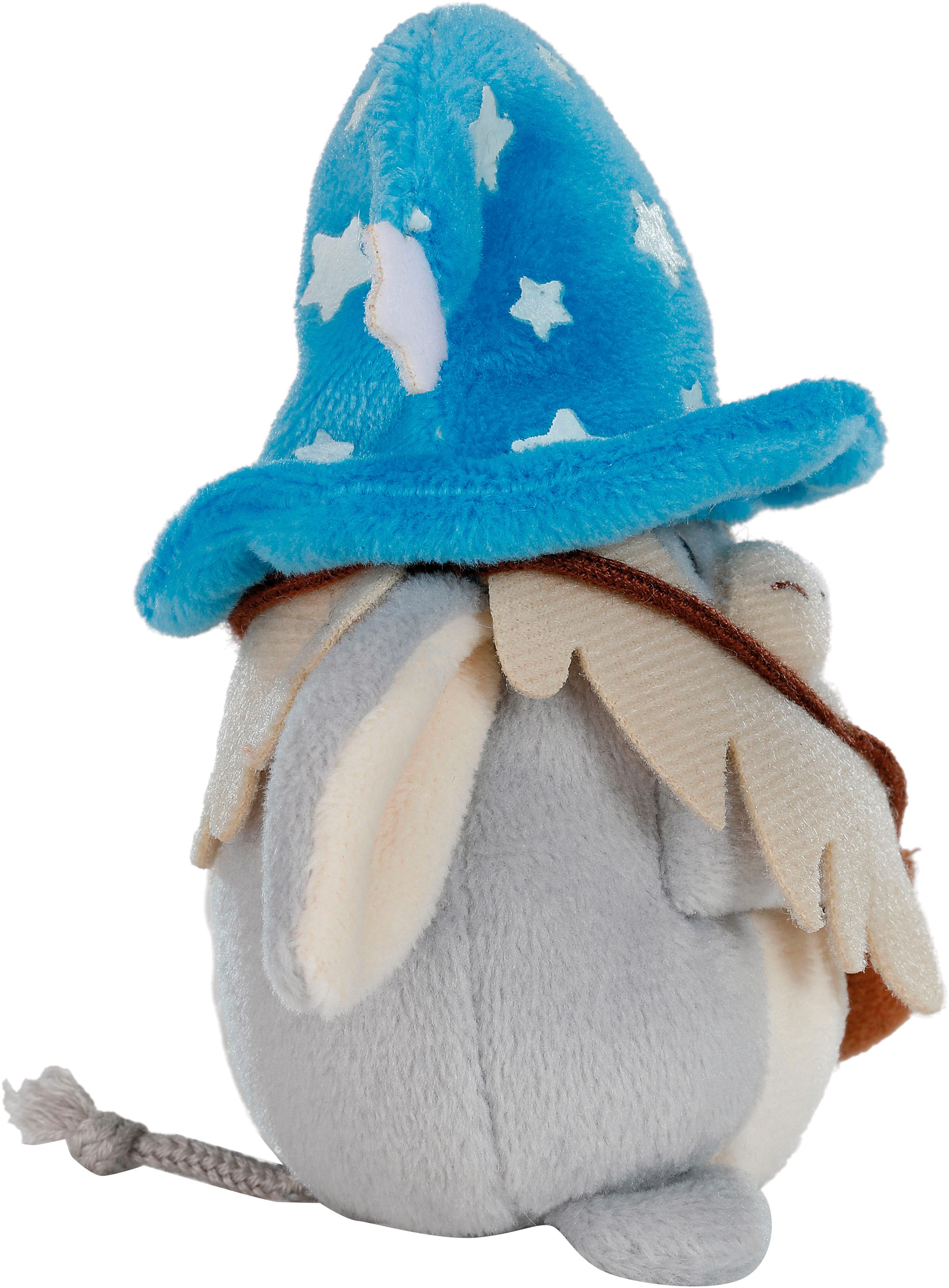 Nici Kuscheltier mymochi, Set Esel Earl 8 cm mit Zaubertrank und Zaubererkostüm, in Geschenkbox