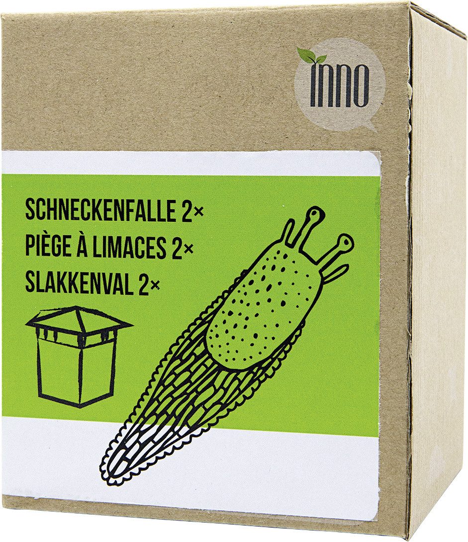 Swissinno Lebendfalle Inno Schneckenfalle grün 2 Stück