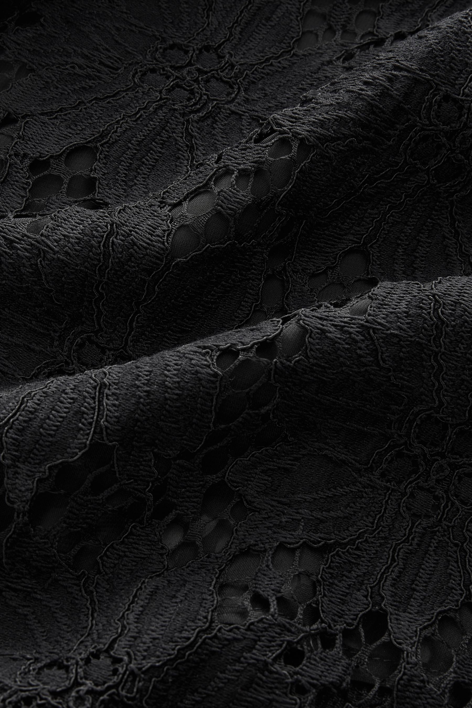 Next Bleistiftrock Gestufter Rock mit Spitze (1-tlg) günstig online kaufen