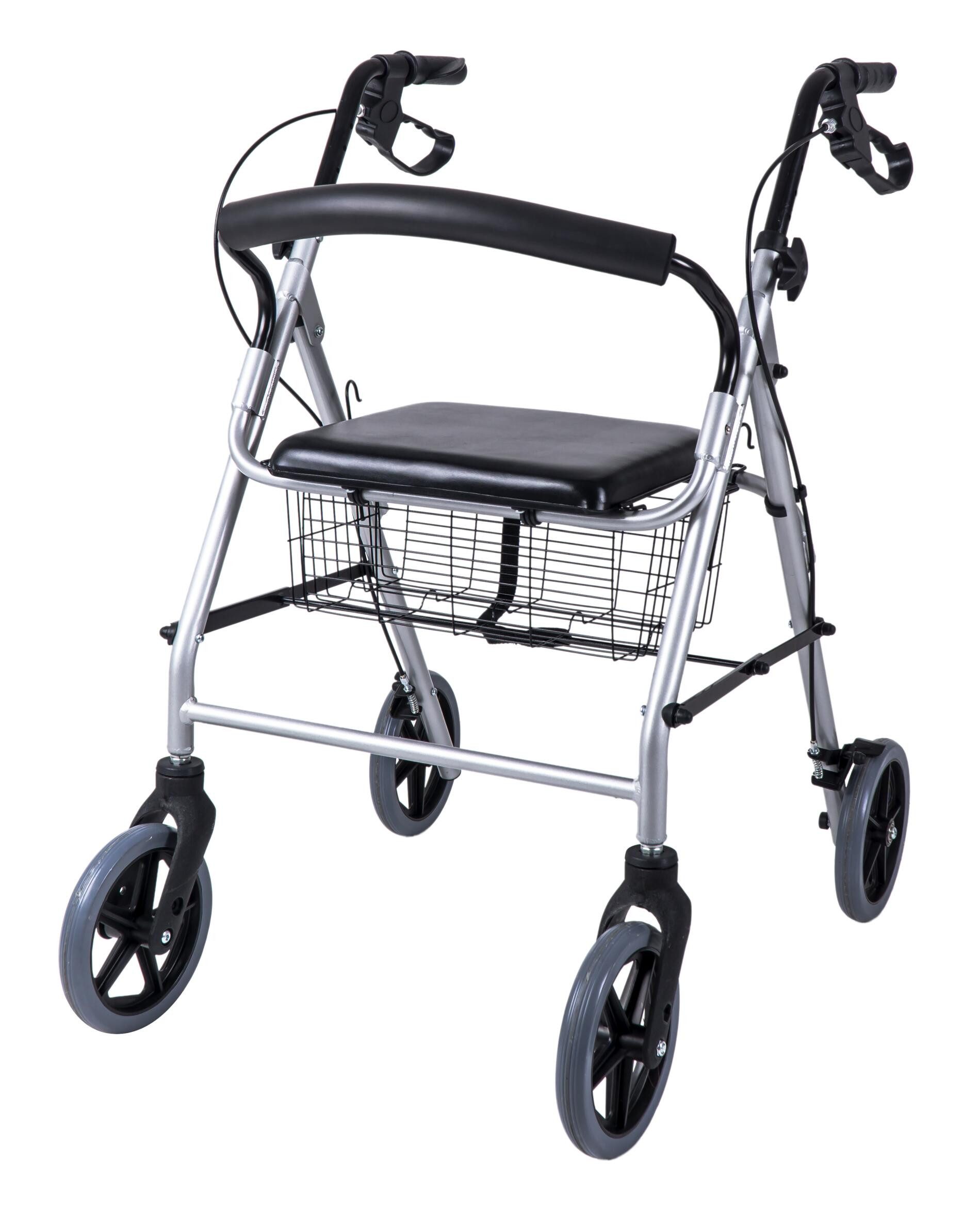 Ridder Rollator Eco schwarz-silber