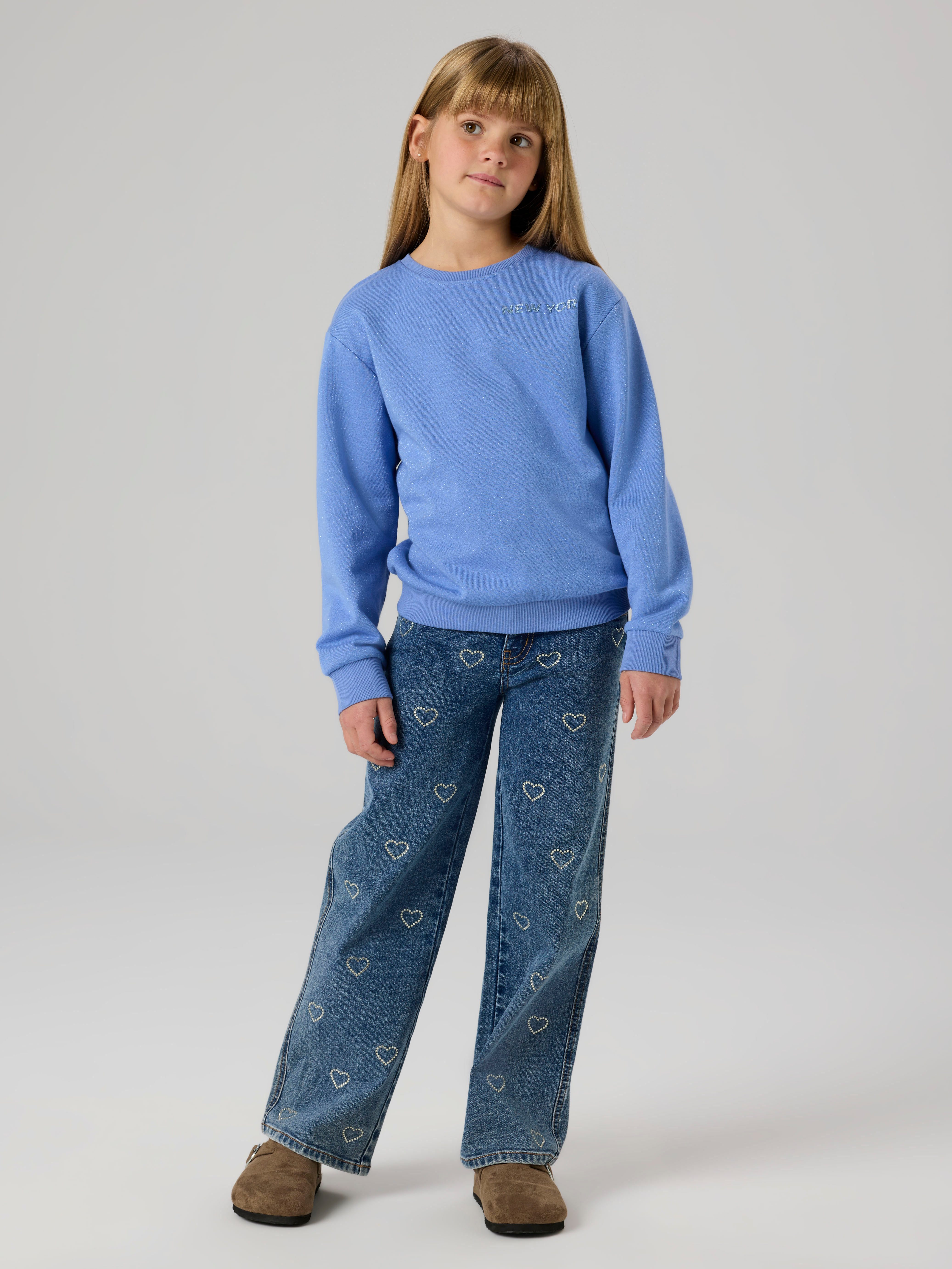 Name It Sweatshirt NKFTILDE LS NREG SWEAT TOP UNB PB