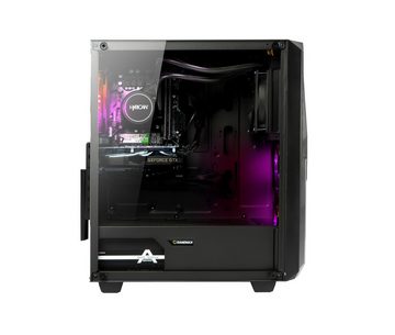 Hyrican Striker SET02390 Gaming-PC-Komplettsystem (30", Intel® Core i5 13400F, RTX 4060Ti (16GB), 16 GB RAM, 1000 GB SSD, DDR5, Windows 11, inklusive 30" Curved Monitor MSI Optix MAG301CR2)