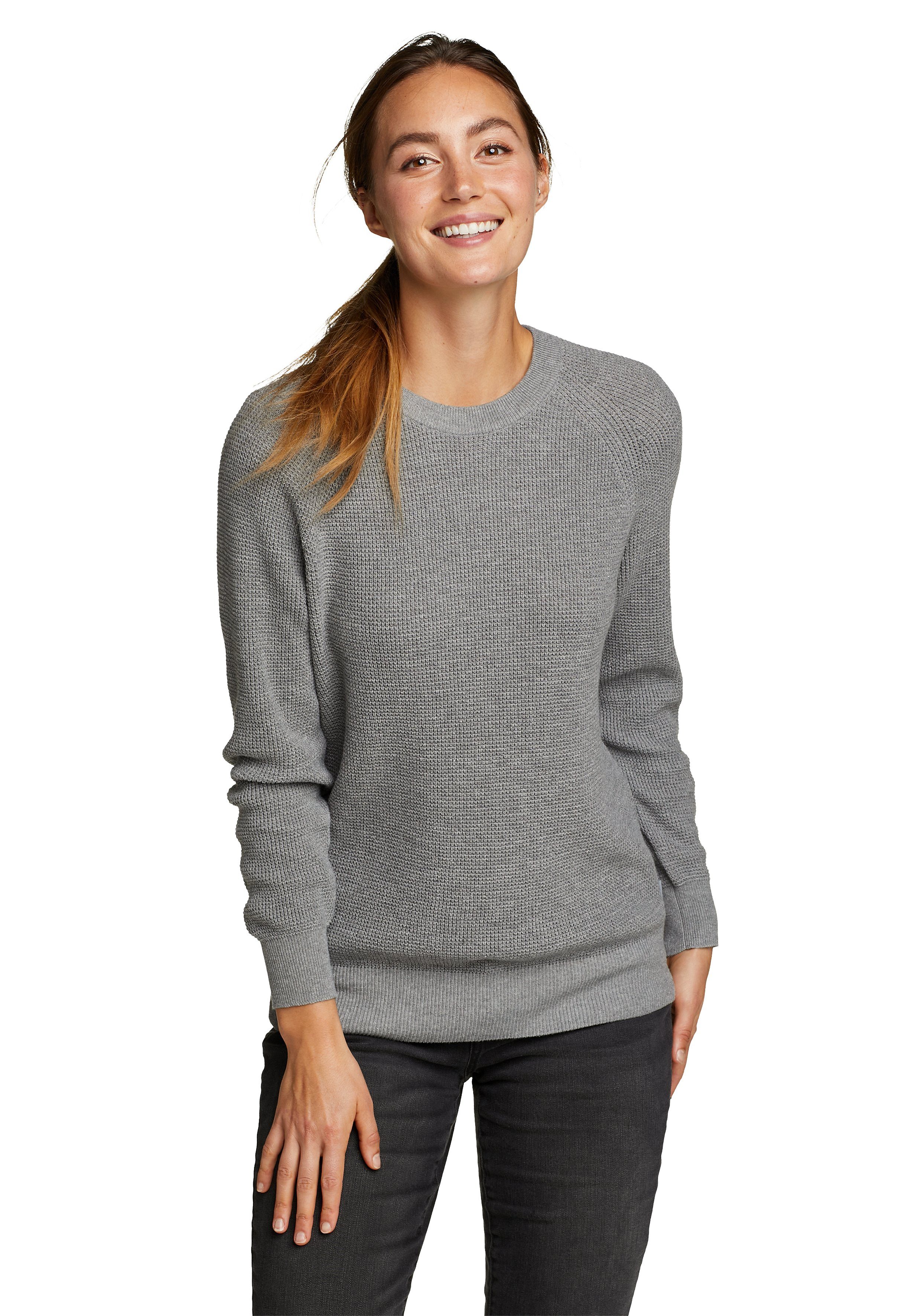 Eddie Bauer Rundhalspullover Tellus Pullover - Rundhalsausschnitt