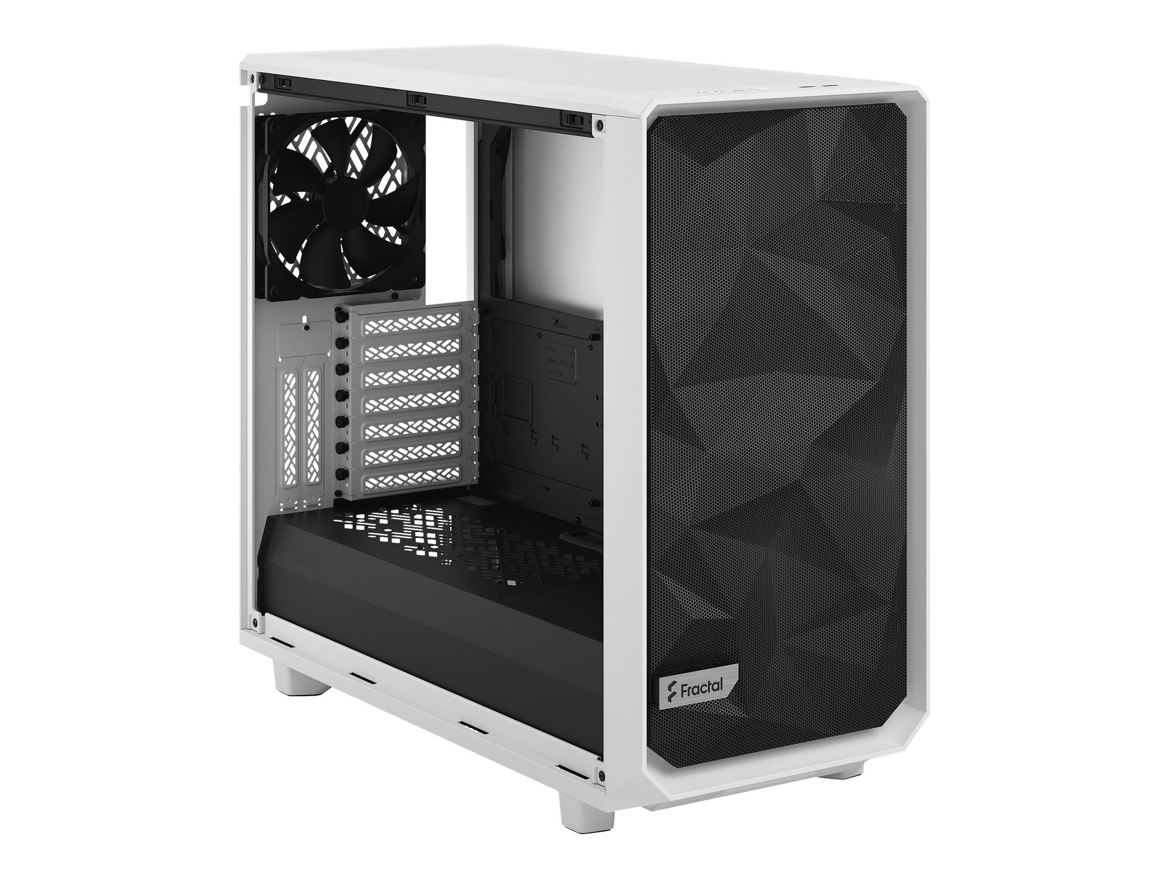PC-Gehäuse FRACTAL DESIGN D. Meshify 2 Compact TG Clear wh, FD-C-MES2C-05