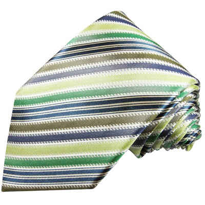 Paul Malone Krawatte mintgrün uni einfarbig satin grüne Seidenkrawatte 488