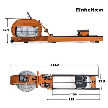 DOTMALL Beiboot Wasser Rudergerät LCD-Display, mit und ohne App Kompatibilität