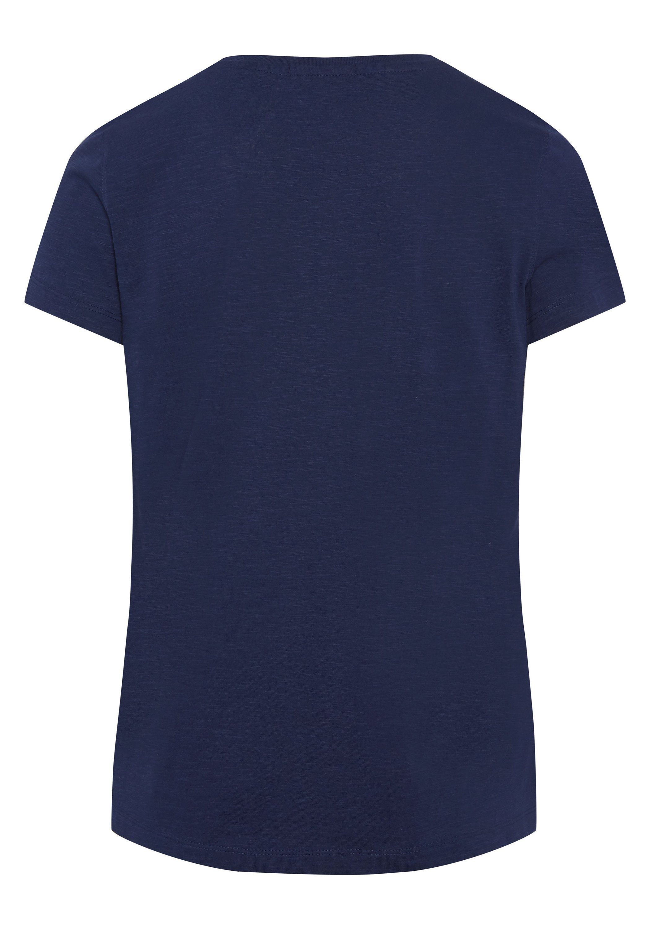 Print-Shirt T-Shirt 1 Chiemsee Medieval 19-3933 Jumper-Frontprint Blue mit