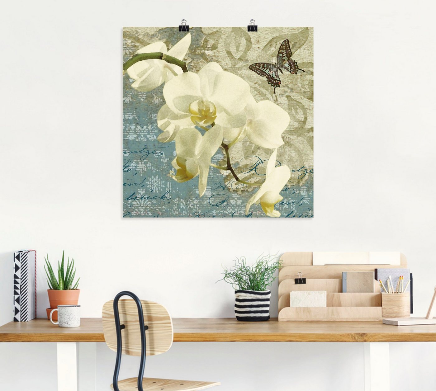 Artland Wandbild »Orchideen«, Blumen (1 Stück), in vielen Größen & Produktarten - Alubild / Outdoorbild für den Außenbereich, Leinwandbild, Poster, Wandaufkleber / Wandtattoo auch für Badezimmer geeignet-HomeTrends