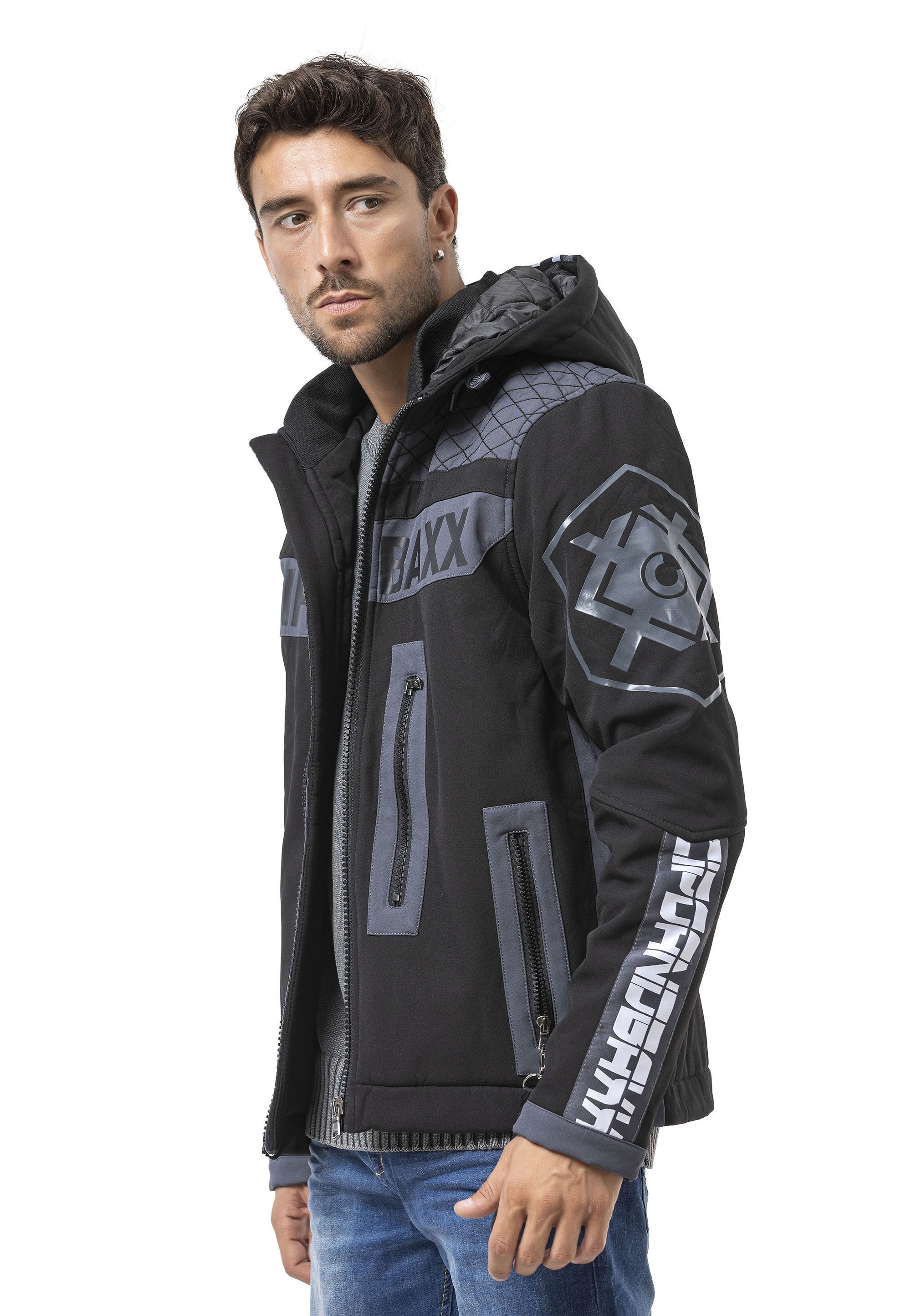 Cipo & Baxx Parka Jacke im modernen Look