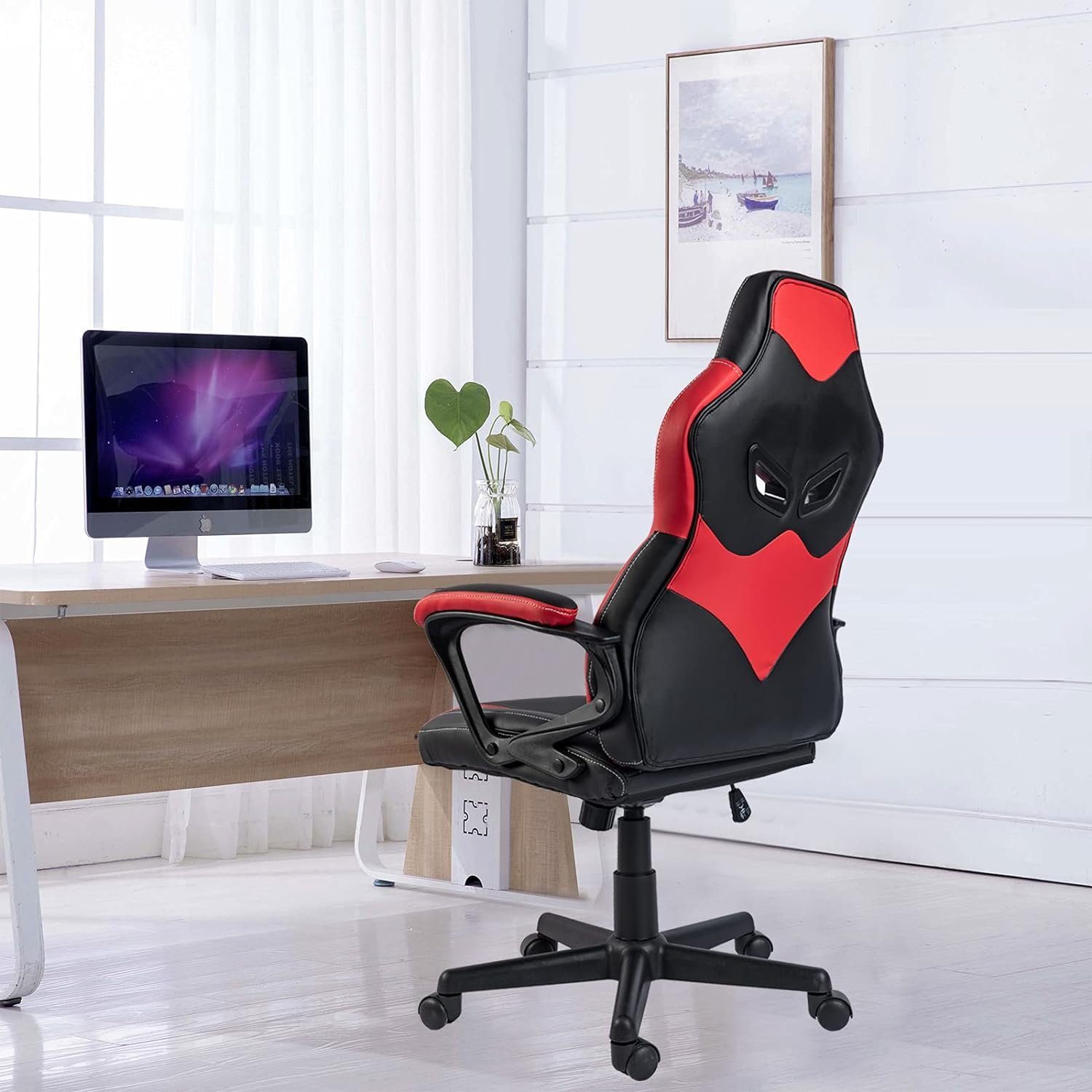 JOYFLY Gaming-Stuhl, Ergonomischer Stuhl Lordosenstütze PC-Stuhl Stuhl mit Gamer Gaming