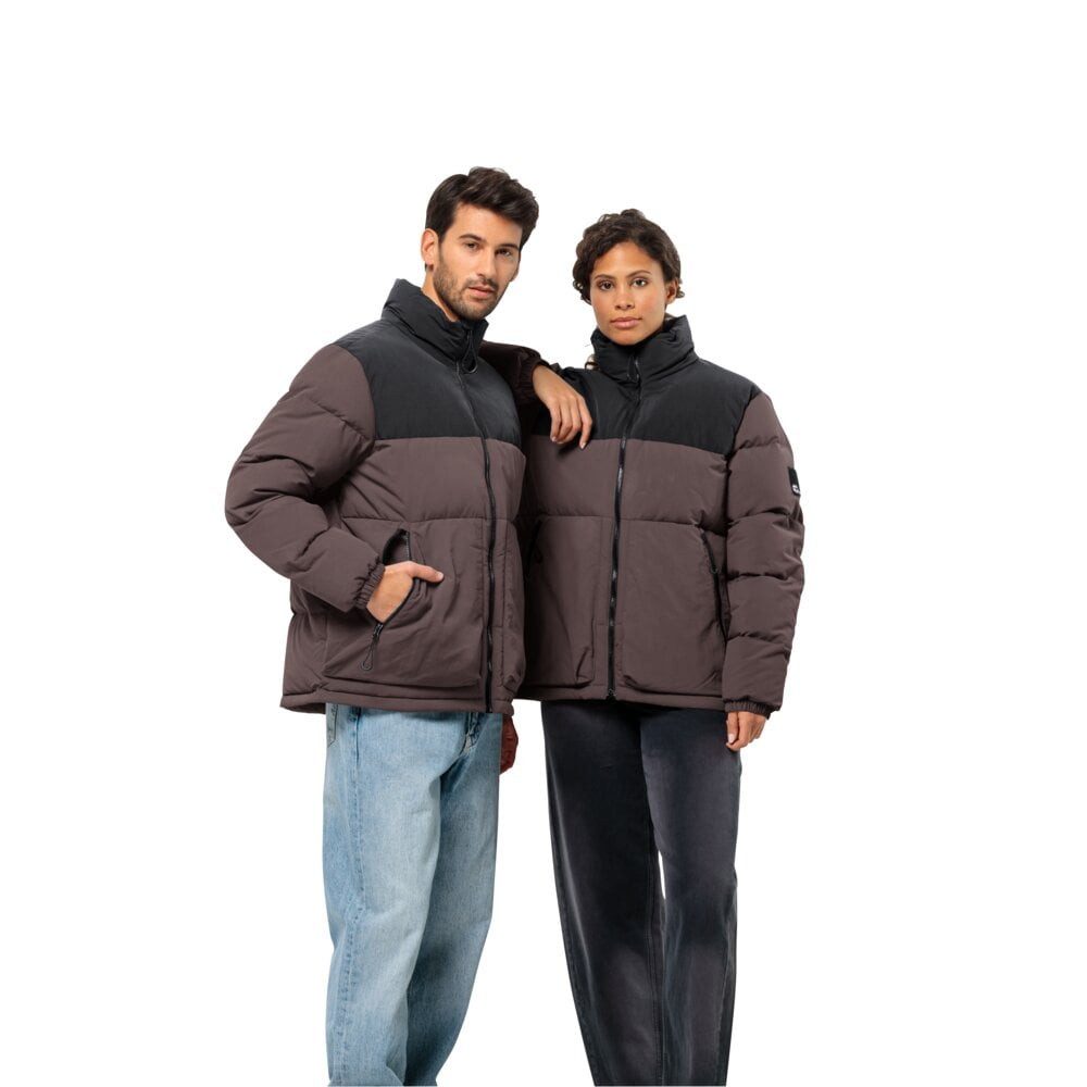 Jack Wolfskin Winterjacke Winter-Daunenjacke Dellbrueck (winddicht, wasserabweisend)