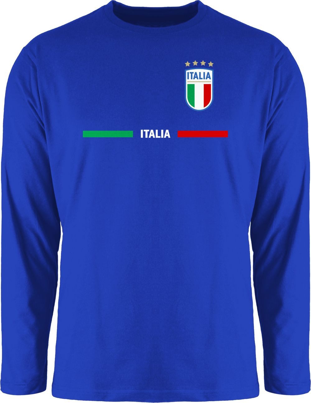 Shirtracer Rundhalsshirt Italien Trikot Wappen, Italia mit Stolz, Italienisches Fan-Motiv 2026 Fussball WM Fanartikel – Bild 4 von 4