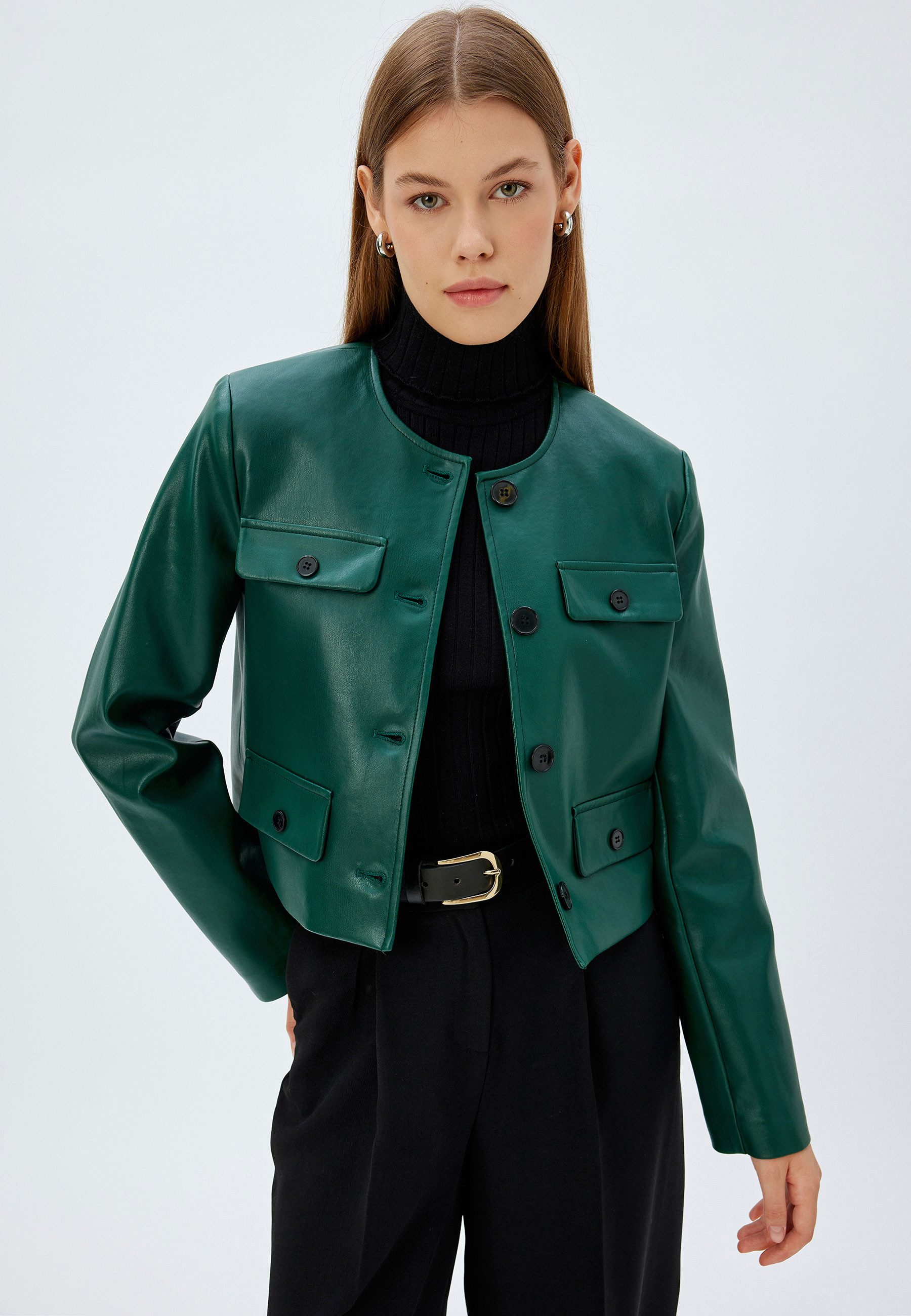 Jackenblazer Regular Mit Taschendetail