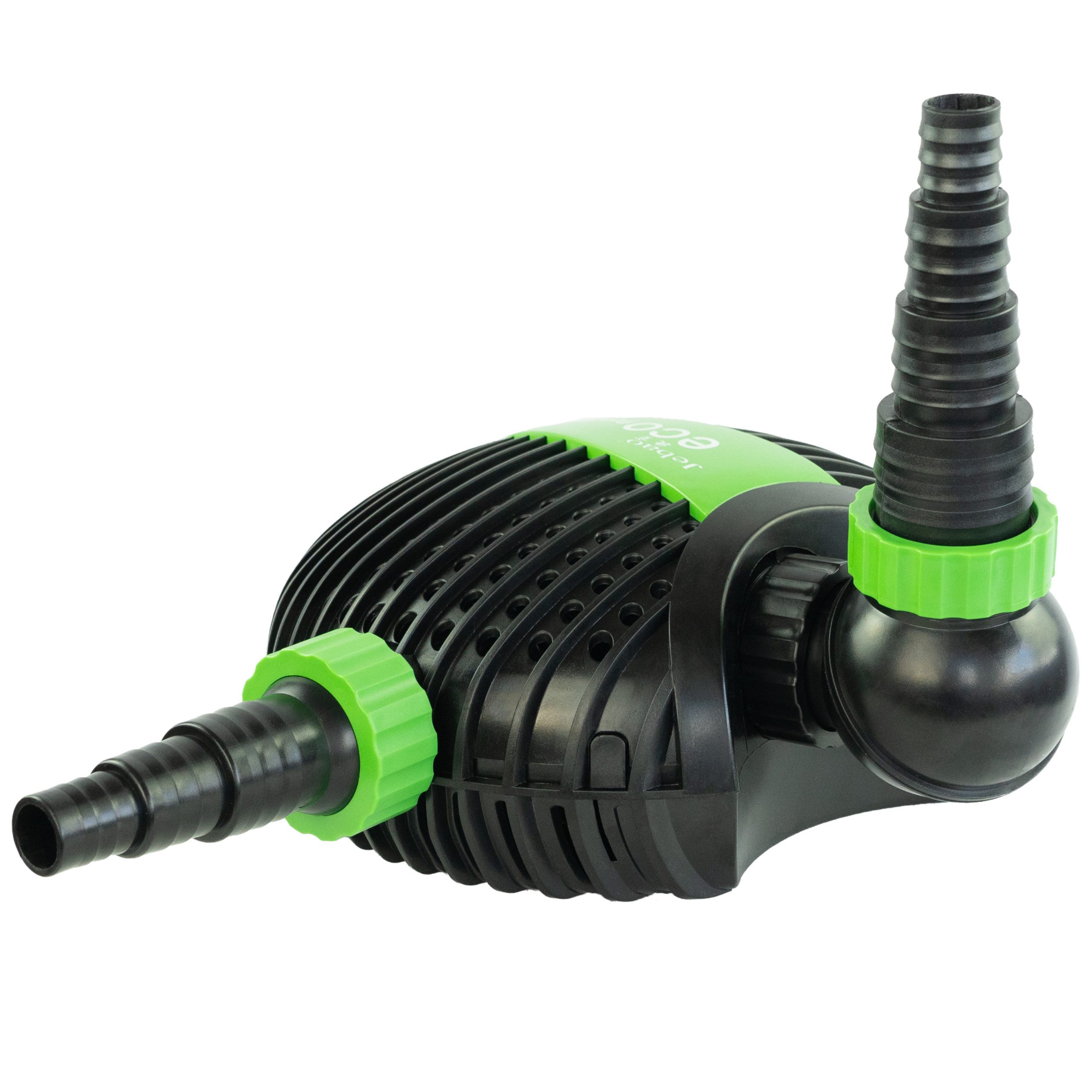 INTERGARDEN Teichpumpe Jebao 8.200L/H, 10m Kabel, 420cm Förderhöhe, 95W, Motorschutz