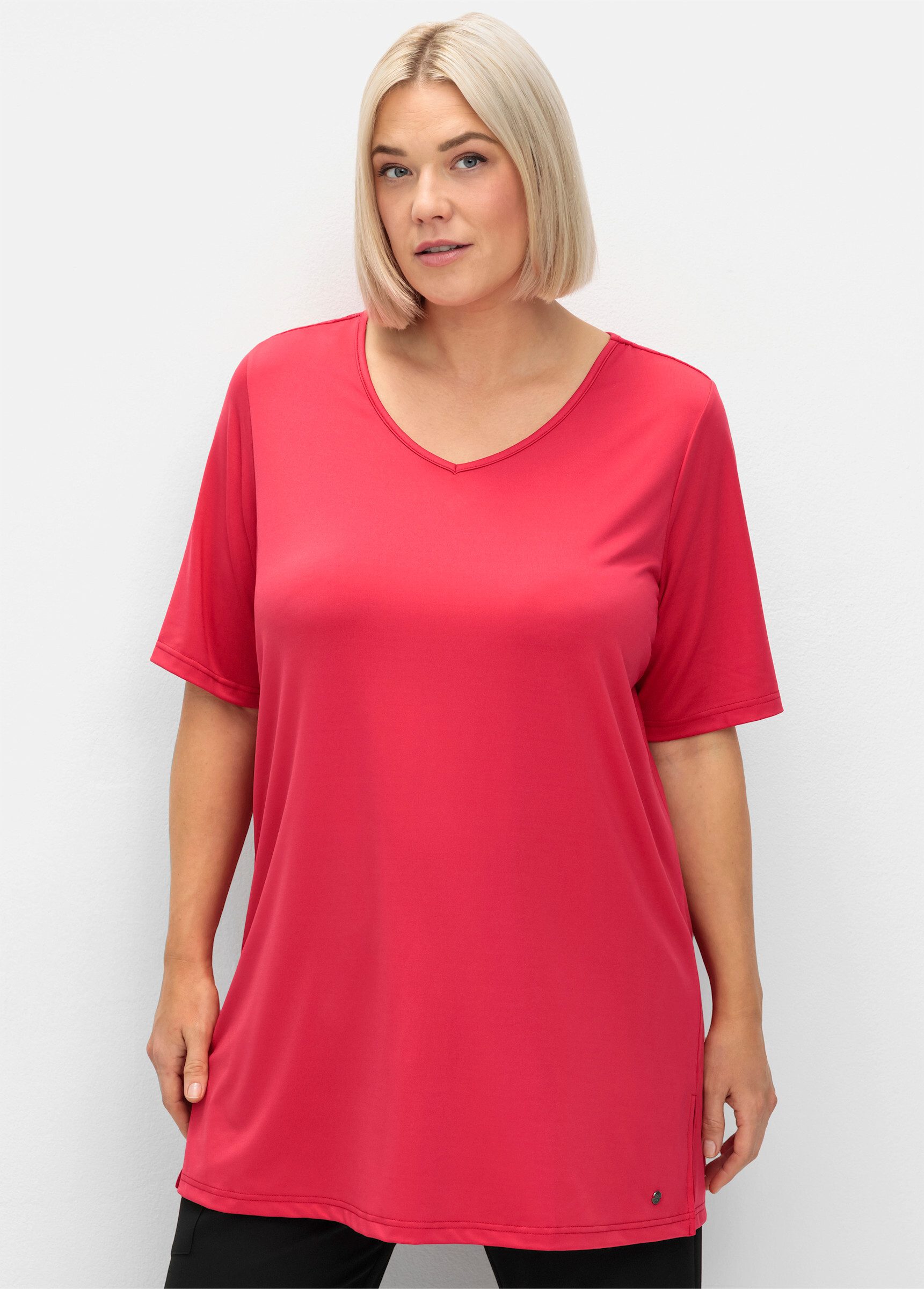 Sheego Trainingsshirt Funktionsshirt Kurzarm günstig online kaufen