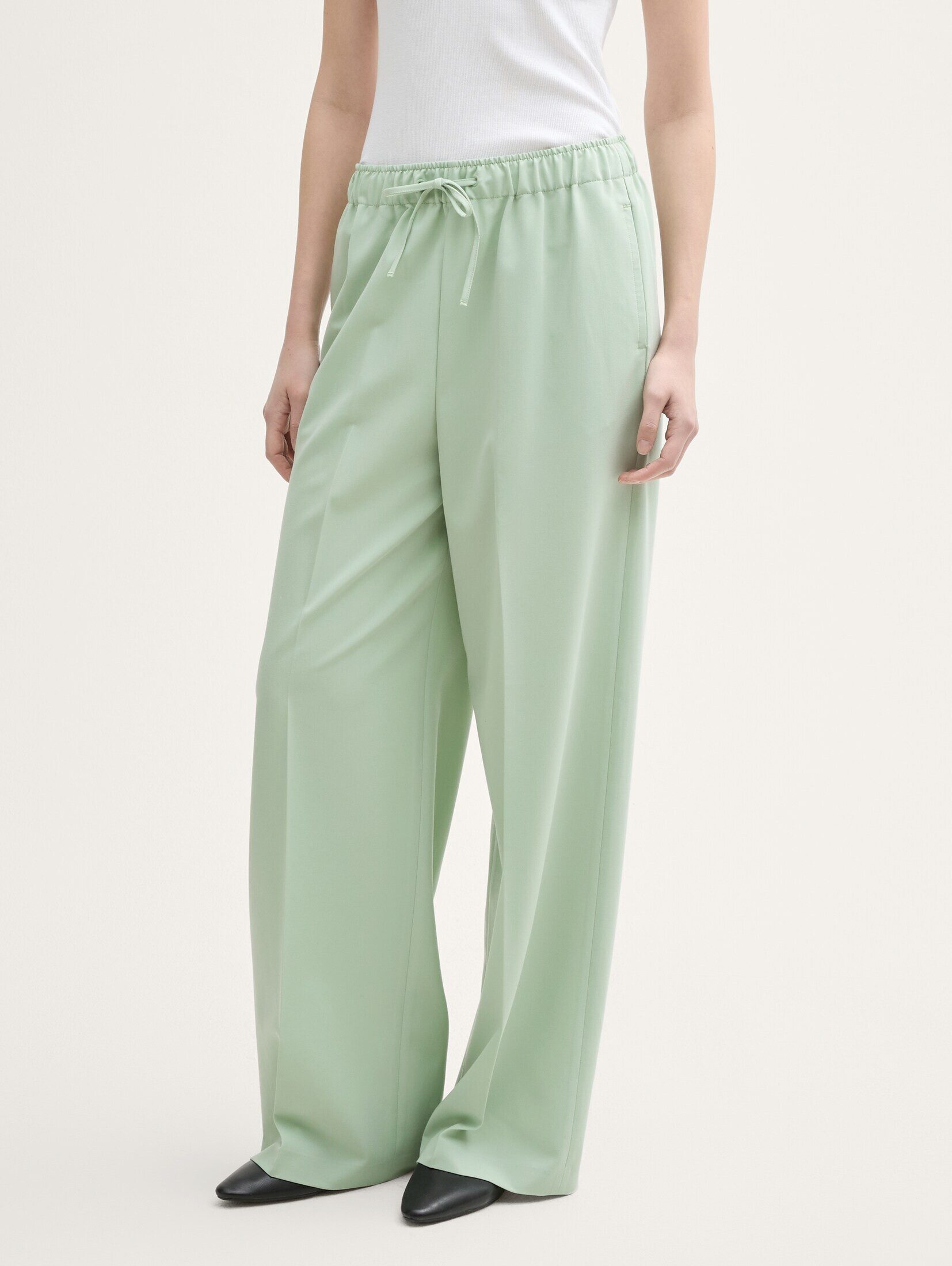 TOM TAILOR Denim Stoffhose Hosen & Chino Wide Leg Hose günstig online kaufen