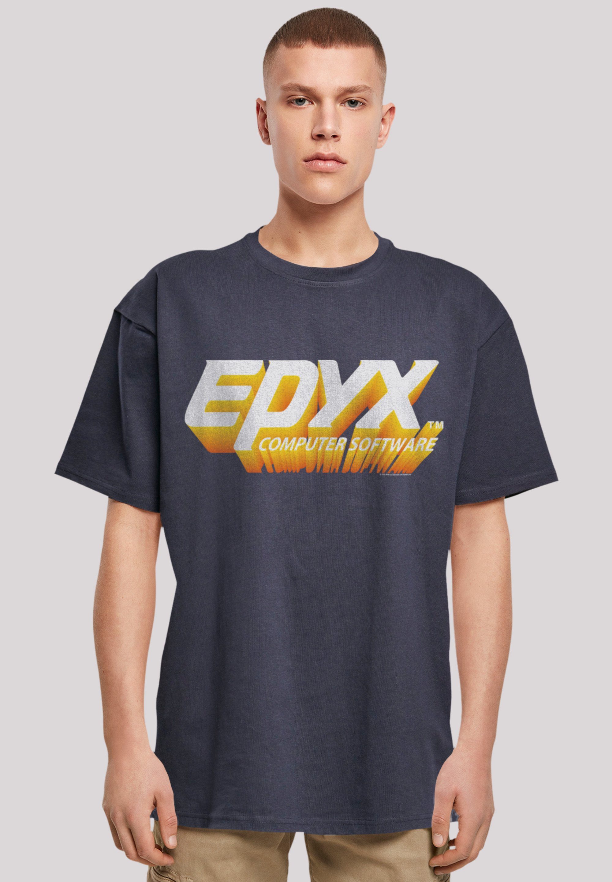 F4NT4STIC T-Shirt EPYX Logo 3D Print navy