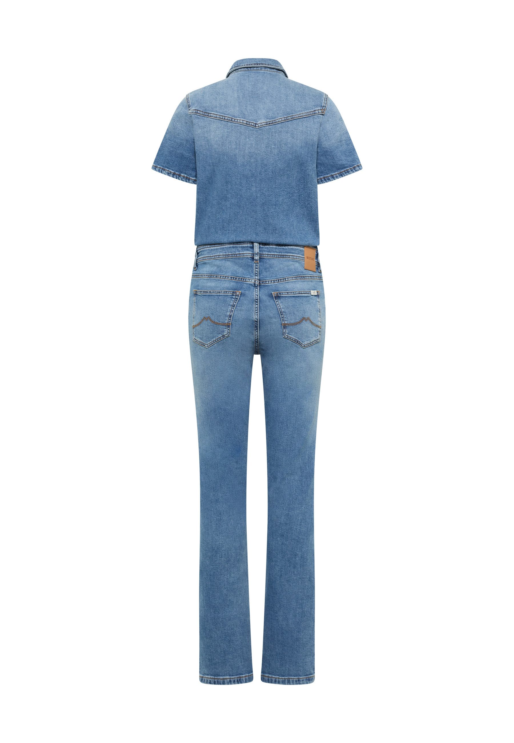 MUSTANG Overall Damen Style Kimmy Flared Jumpsuit – Bild 3 von 5